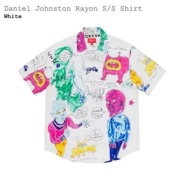 Supreme Daniel Johnston button up Size US M / EU 48-50 / 2 - 1 Thumbnail