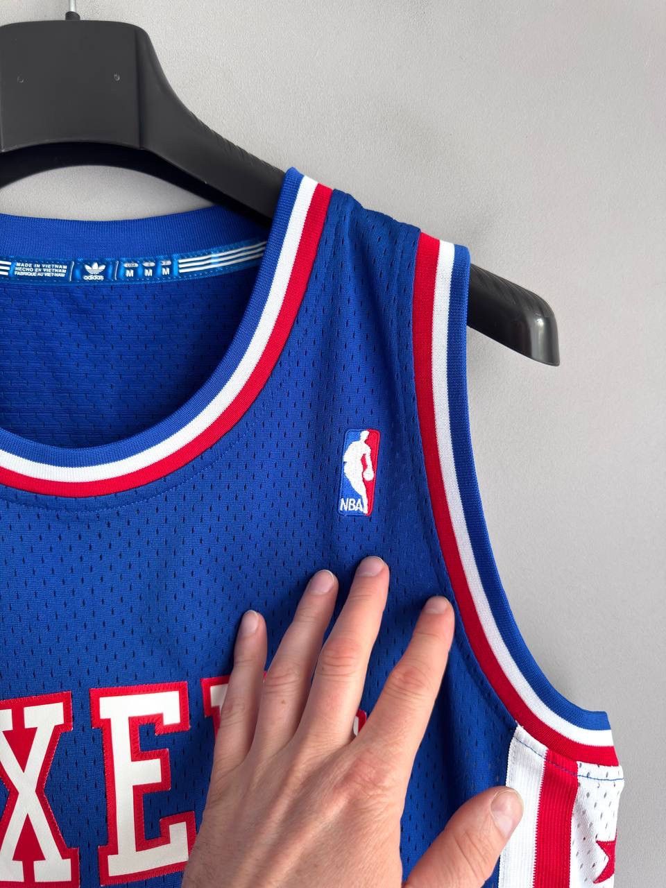 Adidas Adidas Philadelphia 76ers NBA Basketball Jersey #6 ERVING, M Size US M / EU 48-50 / 2 - 4 Thumbnail
