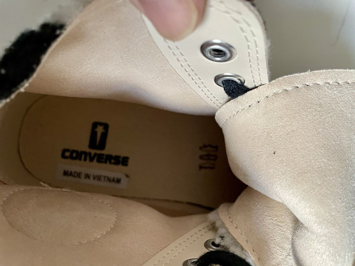 Converse × Rick Owens Drkshdw Rick Owens DRKSHDW Converse TURBODRK Hi Top New Size 10 Size US 9.5 / EU 42-43 - 7 Thumbnail