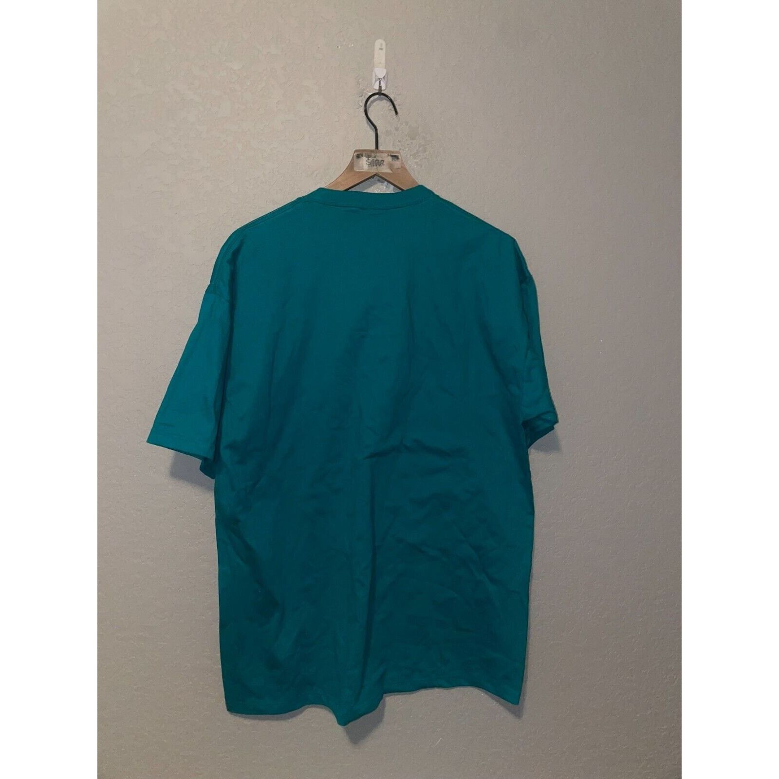Jerzees Vintage Dad Shirt Missing A Teal Test Print Tee VTG 90s XL Size US XL / EU 56 / 4 - 5 Thumbnail