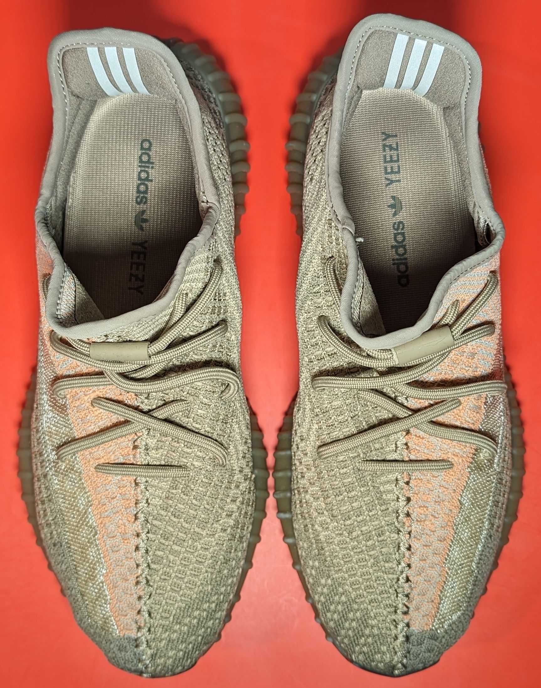 Adidas Size 11 - Adidas Yeezy Boost 350 V2 Sand Taupe Size US 11 / EU 44 - 2 Thumbnail