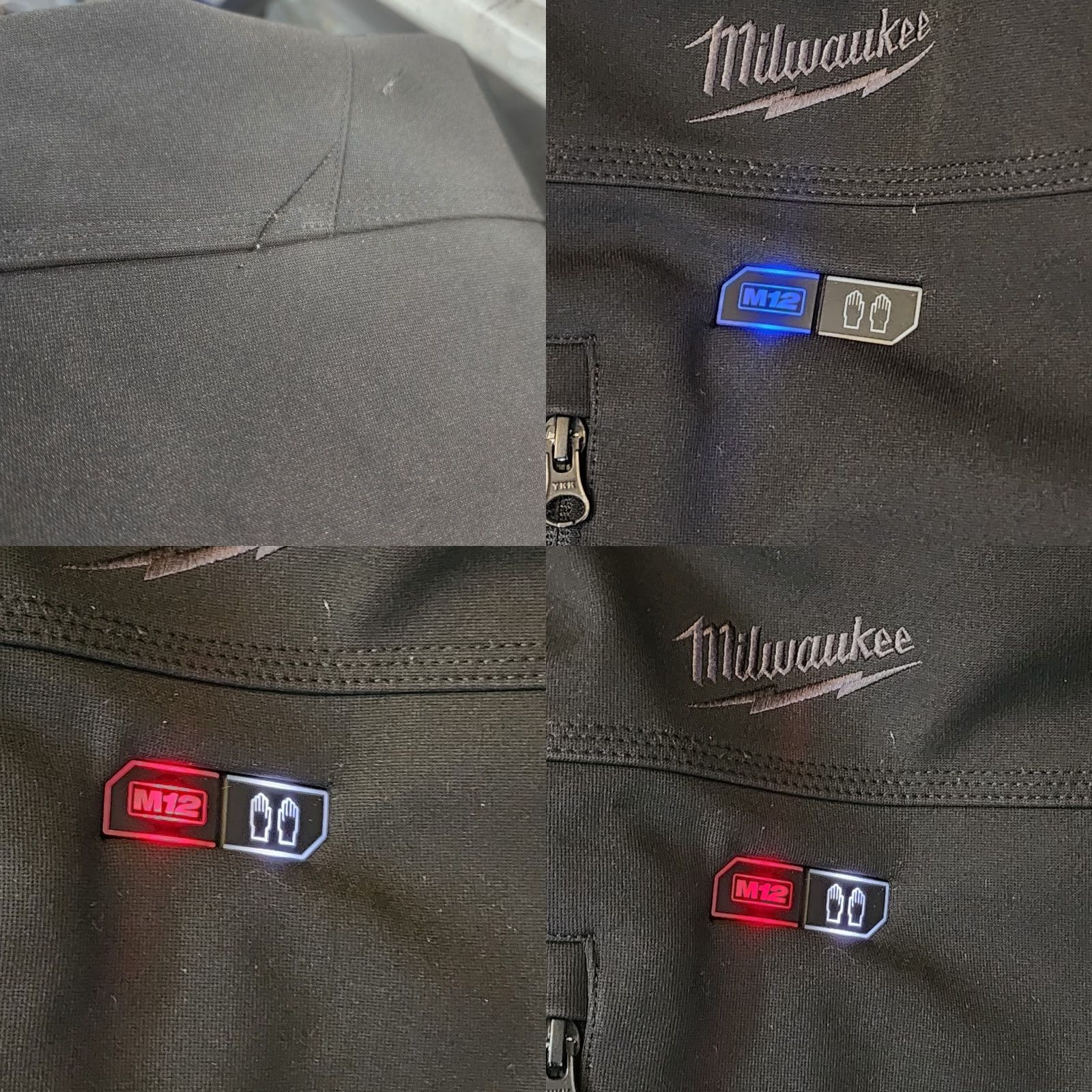Vintage VINTAGE Milwaukee M12 Heated Gear Mens XL Black Jacket Coat Work Softshell Outerwear Size US XL / EU 56 / 4 - 10 Thumbnail