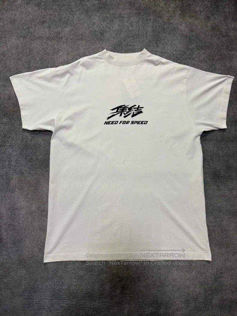Balenciaga Balenciaga Tape Collective Logo Short Sleeve Size US S / EU 44-46 / 1 - 1 Thumbnail