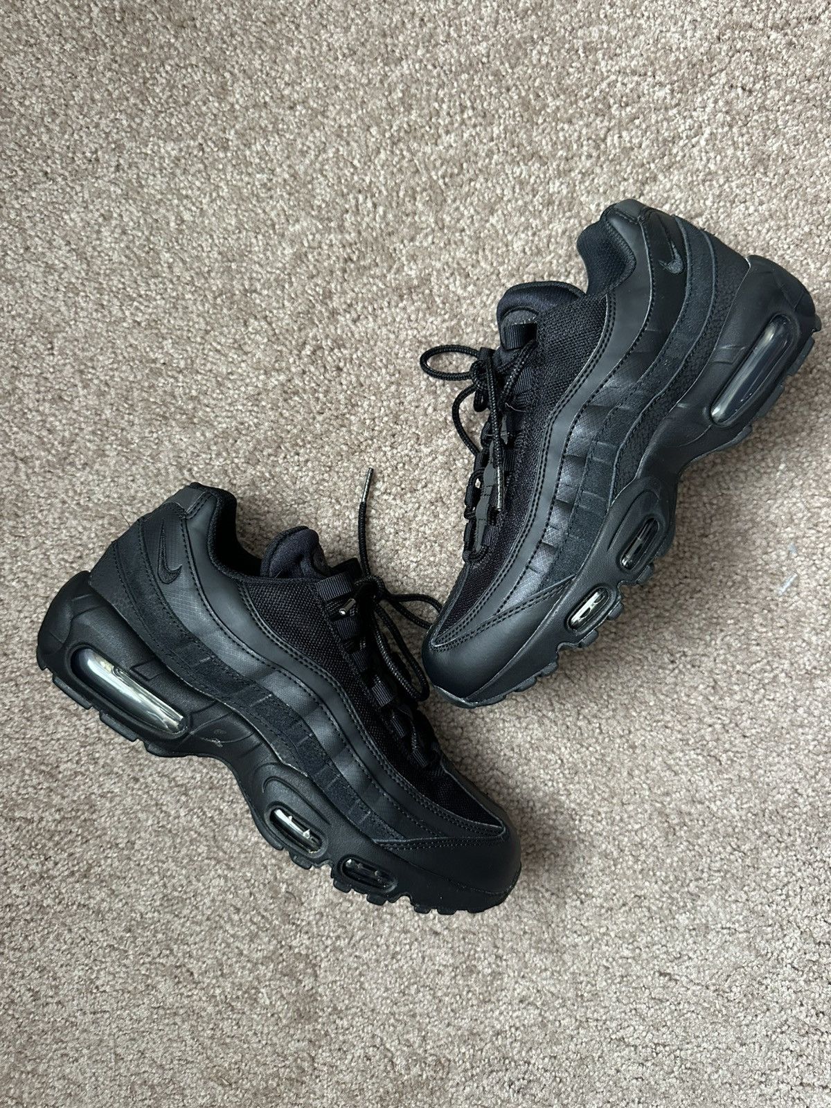 Nike Nike airmax 95 black Size US 7.5 / EU 40-41 - 1 Thumbnail