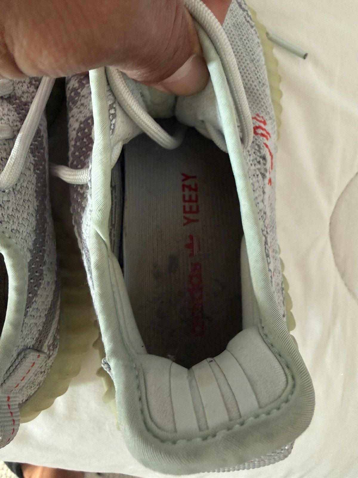 Yeezy YEEZY 350 V2 Blue Tint Size US 5.5 / EU 38 - 5 Thumbnail
