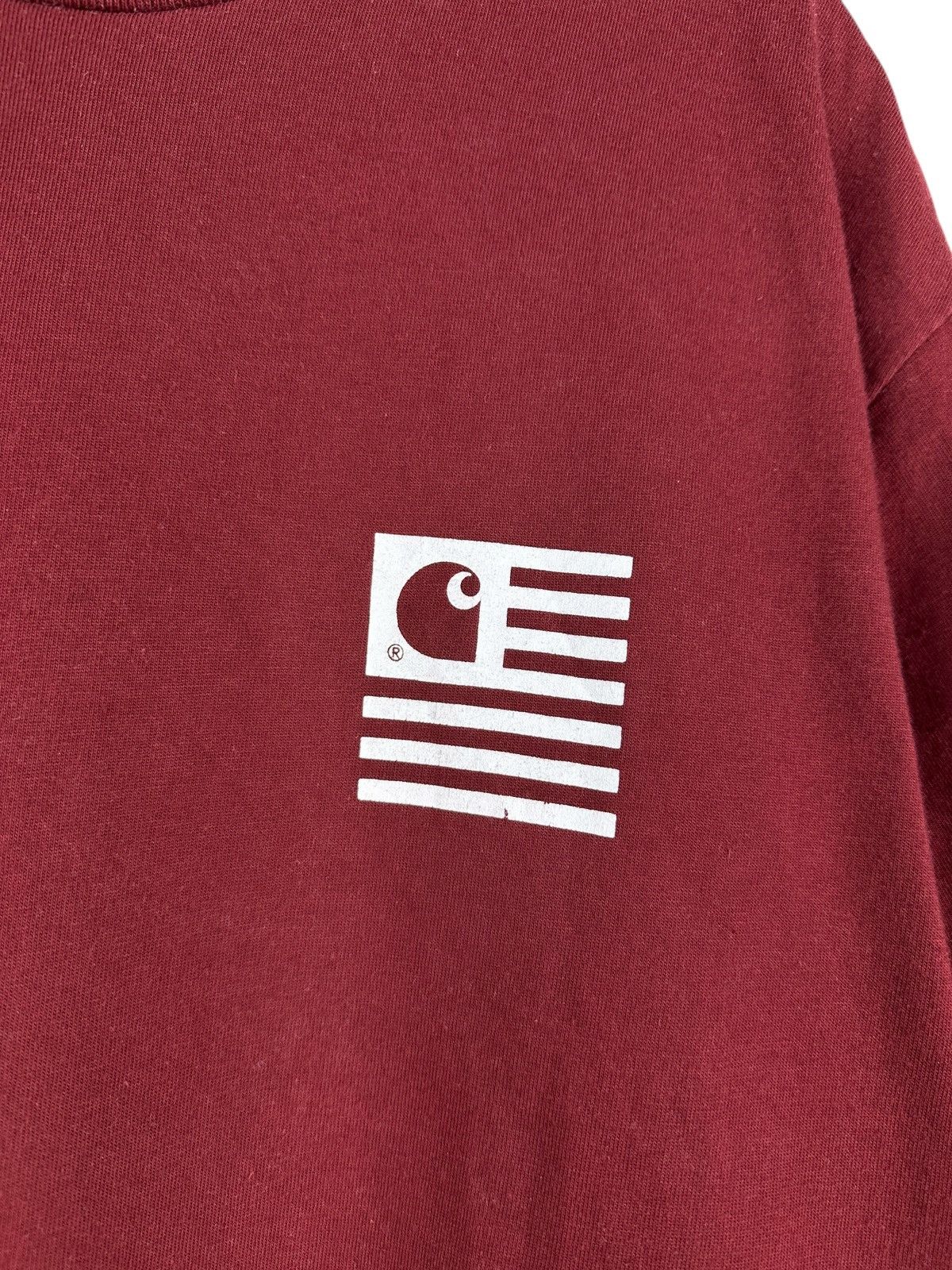 Carhartt × Carhartt Wip Carhartt WIP Waving State Flag Big Logo T-Shirt Short Sleeve Size US M / EU 48-50 / 2 - 13 Thumbnail