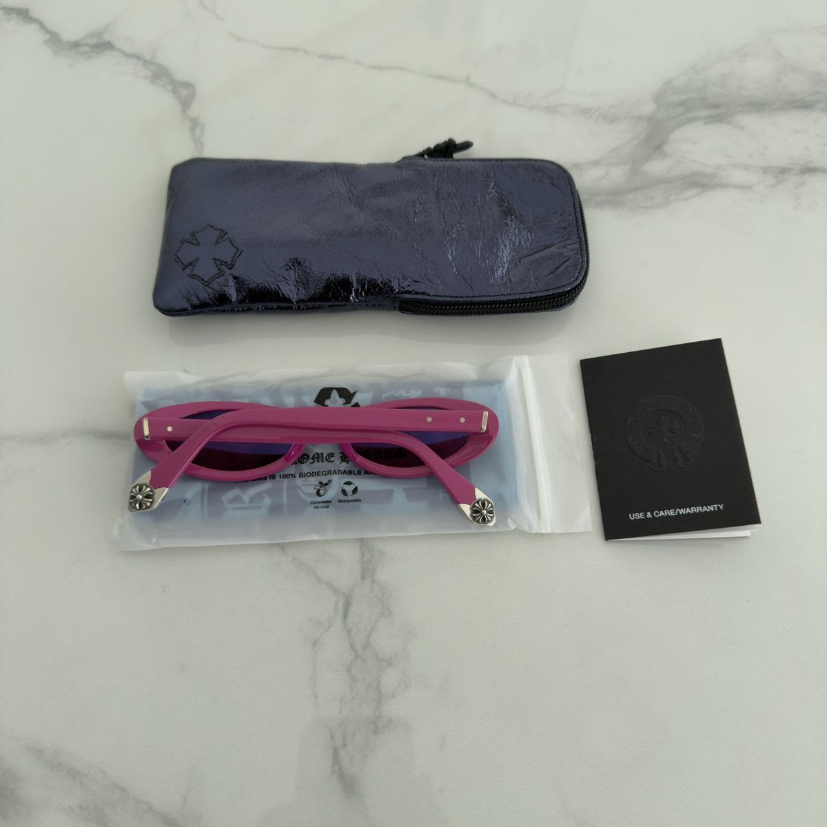 Chrome Hearts CHROME HEARTS TART SUNGLASSES RASPBERRY 🚫READ DESCRIPTION🚫 Size ONE SIZE - 3 Thumbnail