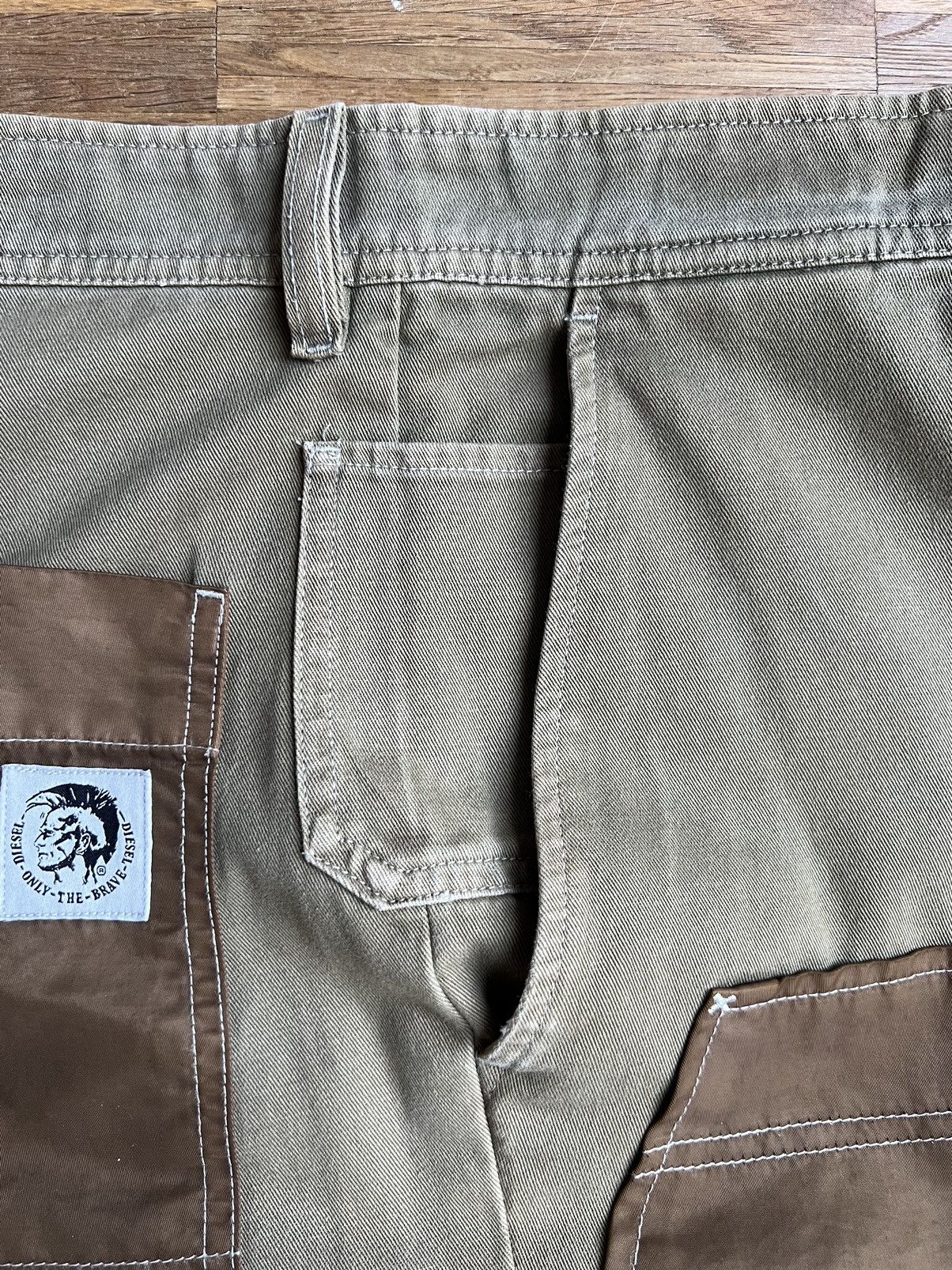 Diesel Light brown Diesel P-TRENT straight trousers 32/32 Size US 32 / EU 48 - 10 Thumbnail