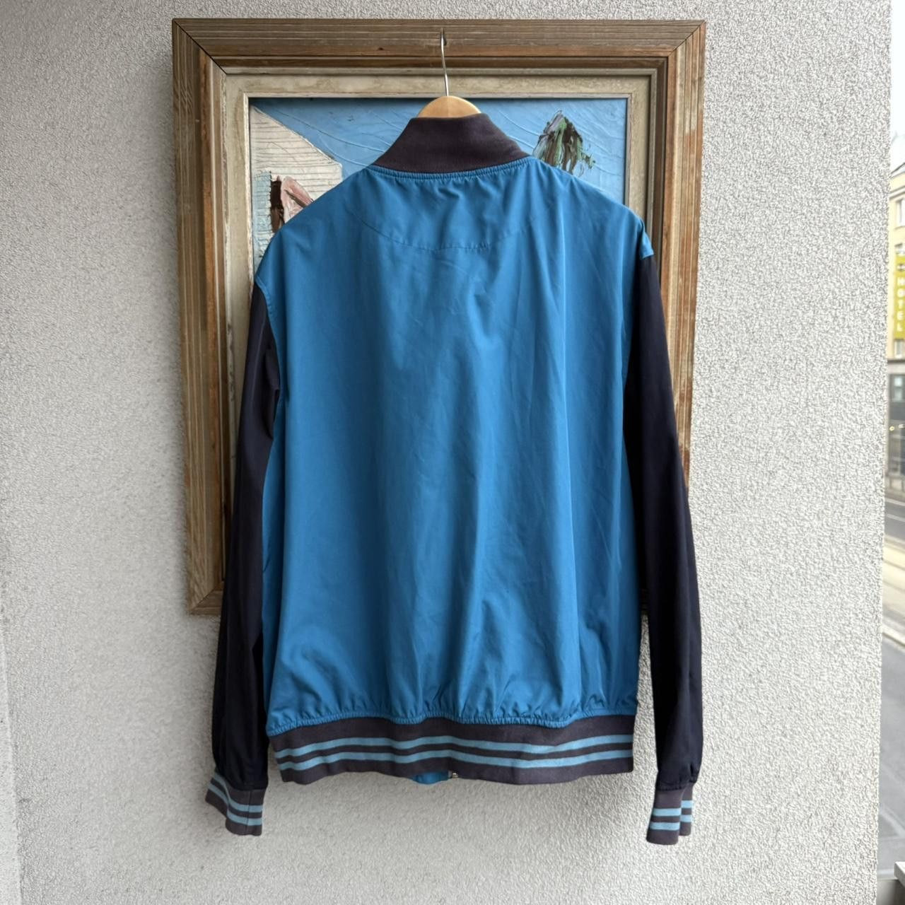 Fred Perry Fred Perry Black Blue Bomber Jacket Casual Size US M / EU 48-50 / 2 - 2 Thumbnail
