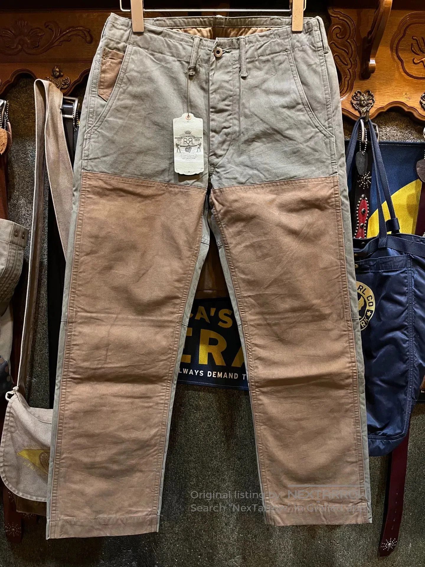 RRL Ralph Lauren RRL Vintage Patchwork Casual Pants. Size US 30 / EU 46 - 1 Thumbnail