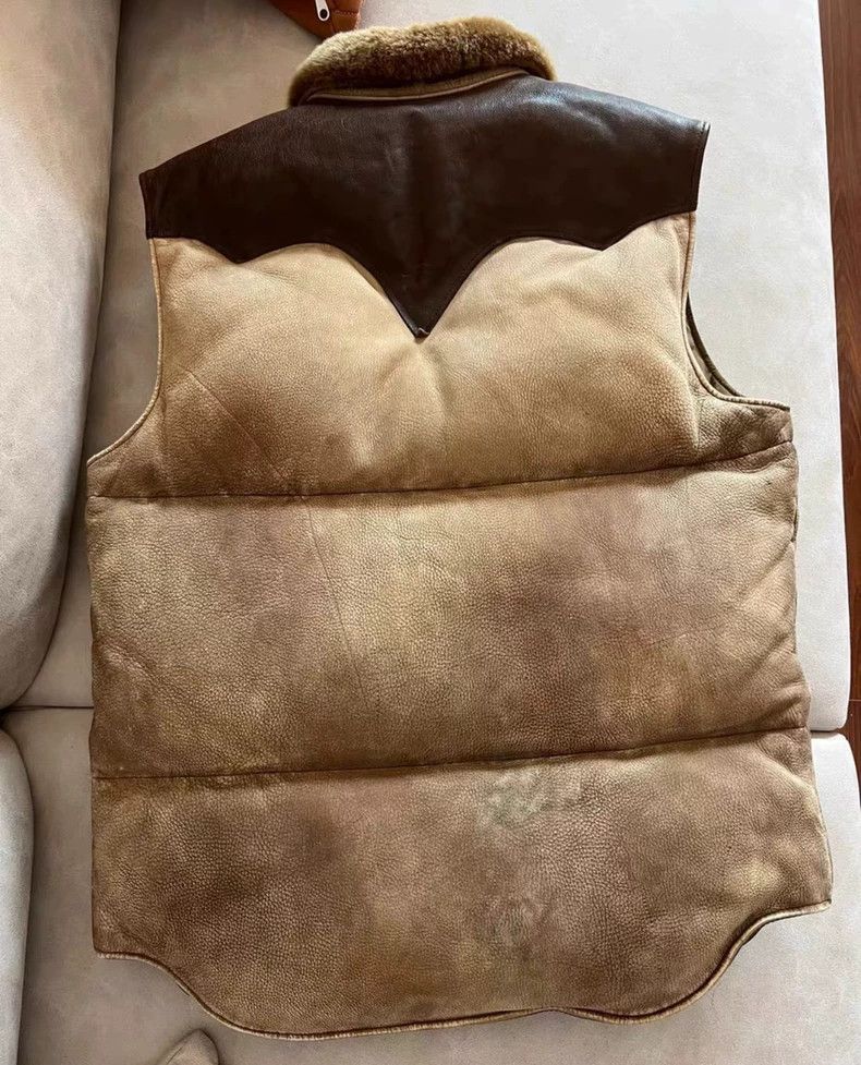 RRL Ralph Lauren RRL Ralph Lauren Vintage vintage deer skin patchwork down Size 44S - 2 Thumbnail