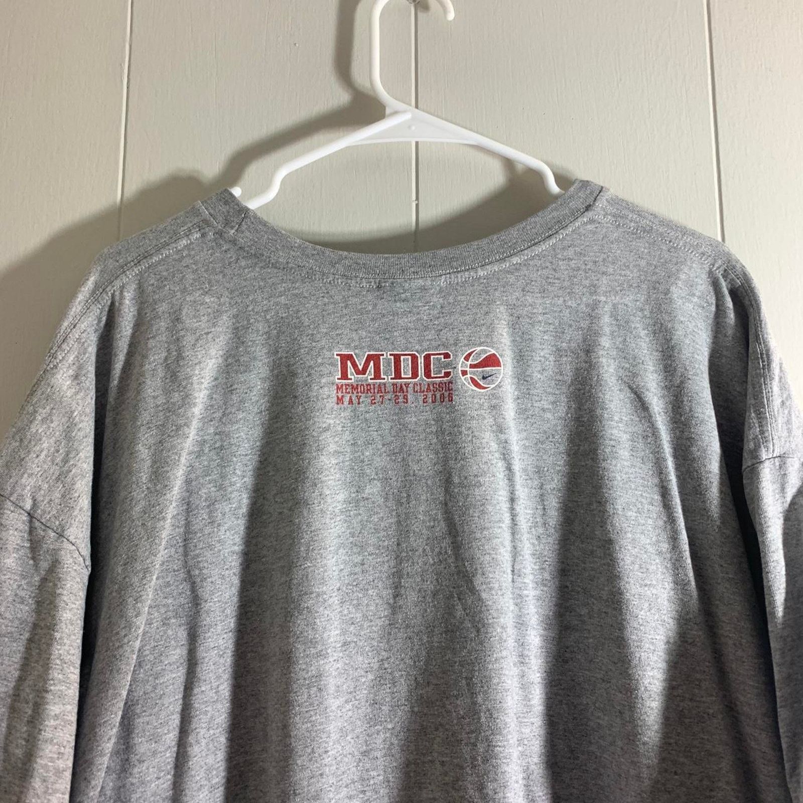 Nike vintage 2006 NIKE MEMORIAL DAY CLASSIC swoosh tee shirt 2XL Size US XXL / EU 58 / 5 - 6 Thumbnail