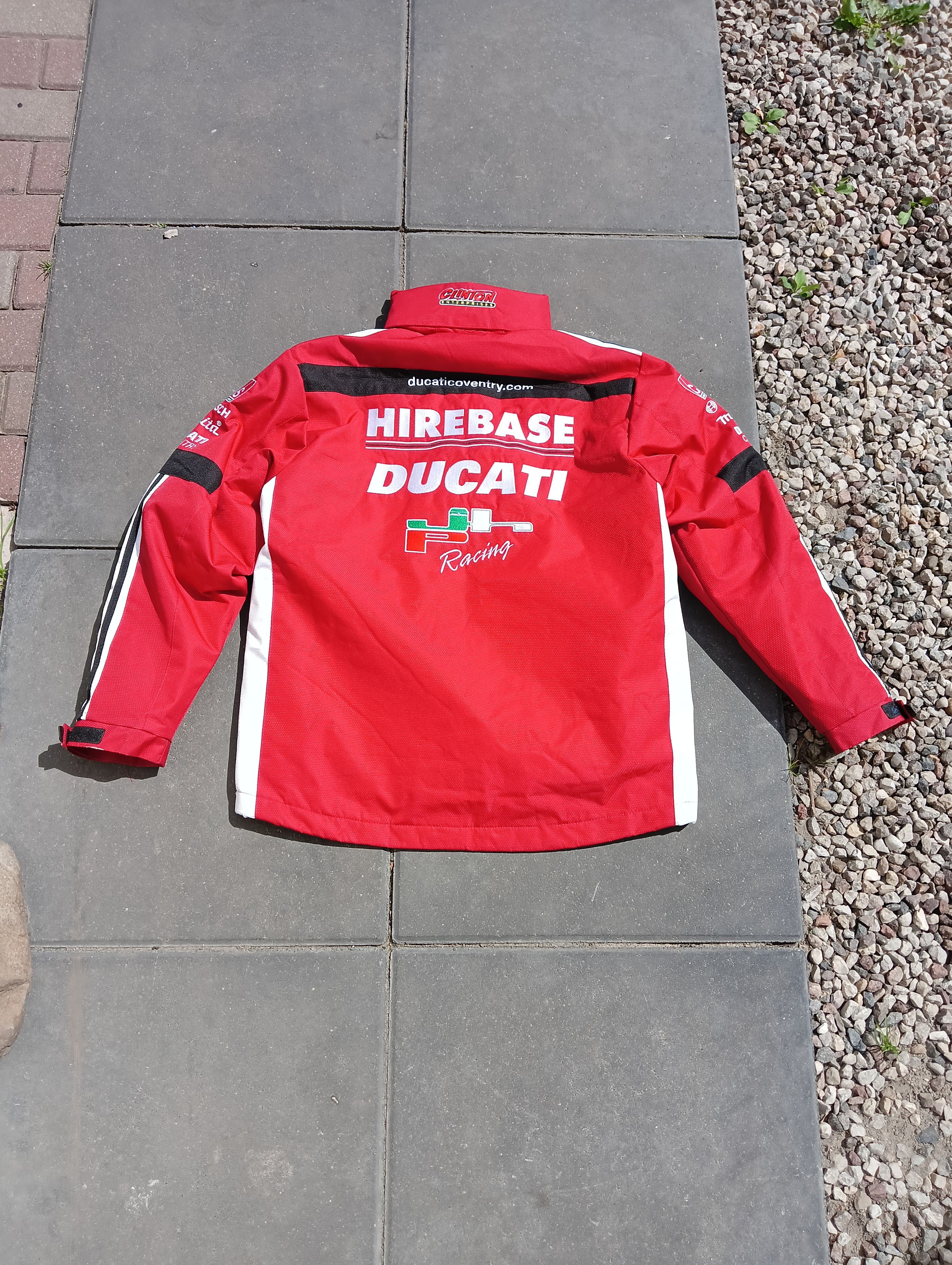 Vintage Ducati jacket Clinton sponsors Size US XS / EU 42 / 0 - 9 Thumbnail