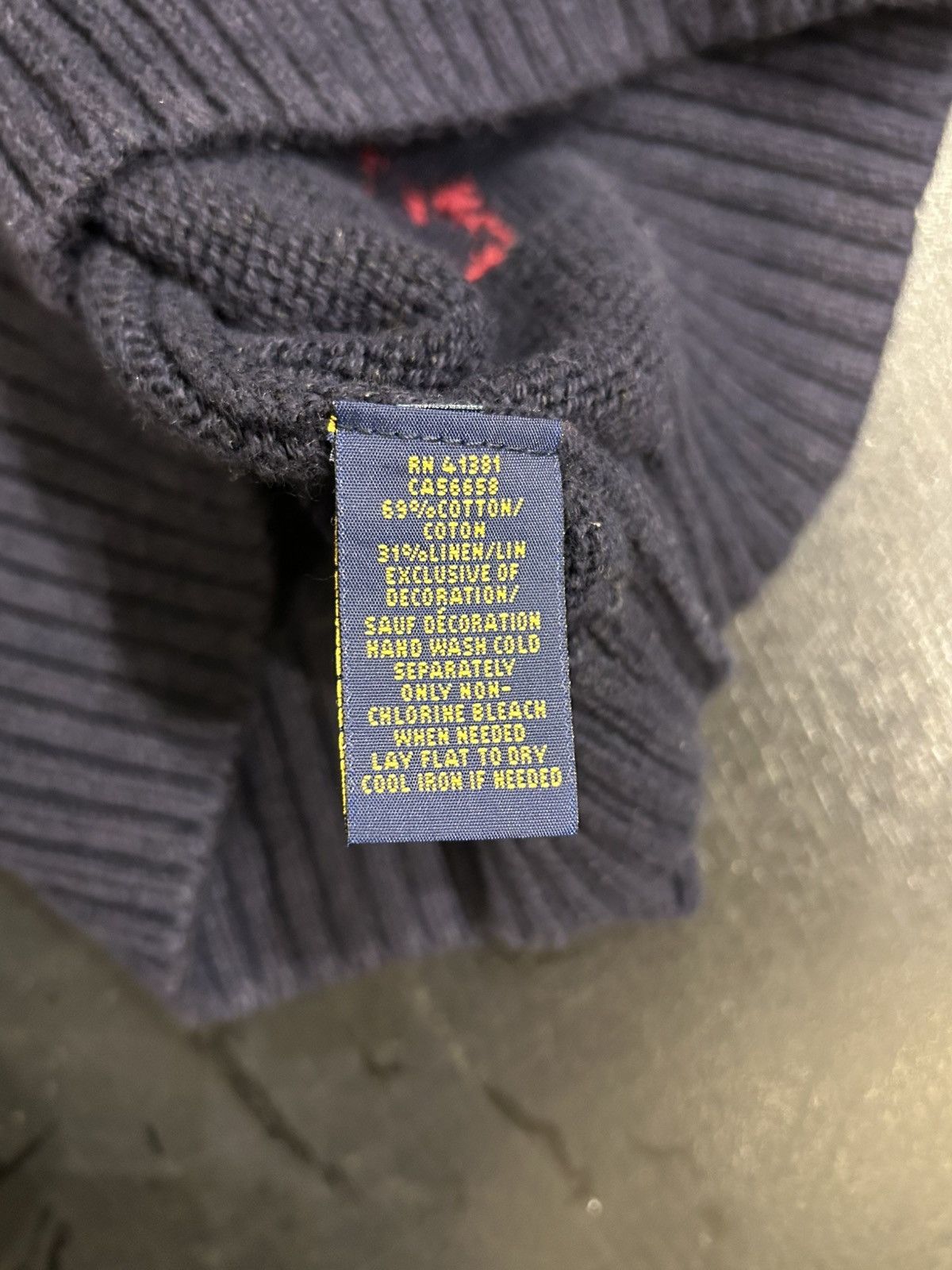 Polo Ralph Lauren Polo Ralph Lauren Bear Sweater Navy Size US S / EU 44-46 / 1 - 5 Thumbnail