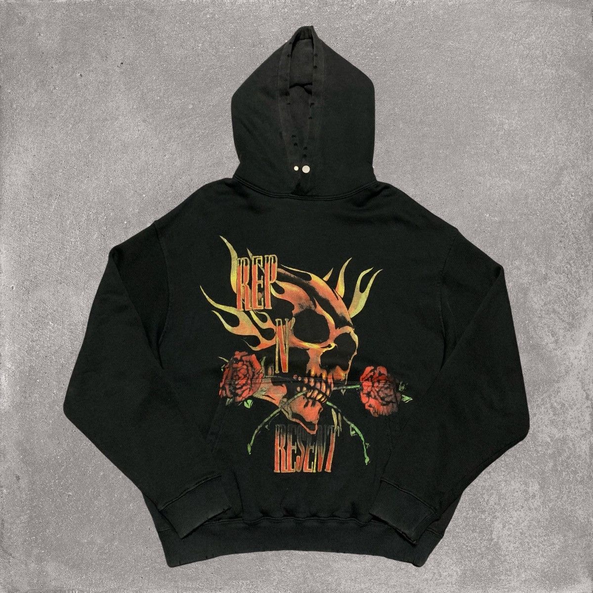 Represent Clo. Represent XS Rep N Resent Vintage Black Hoodie Size US XS / EU 42 / 0 - 1 Thumbnail