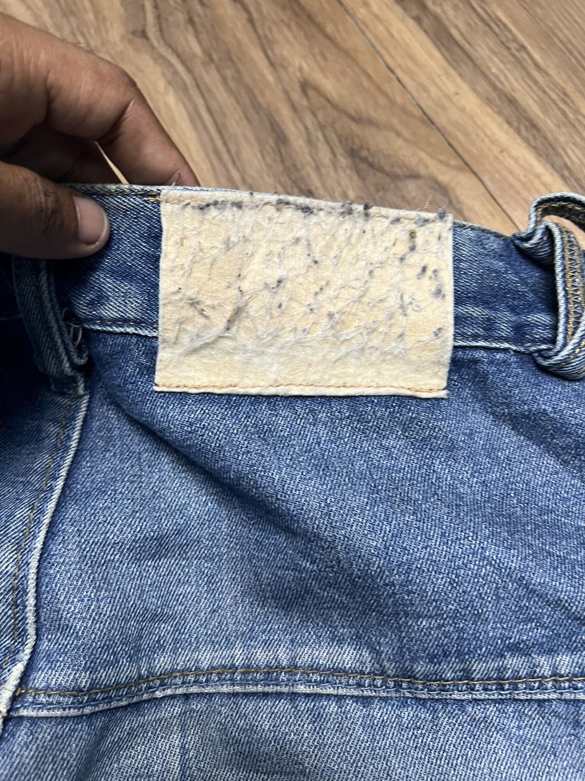 School of Hard Knocks Vintage Baggy DJ Graphic Jeans Y2K(43)