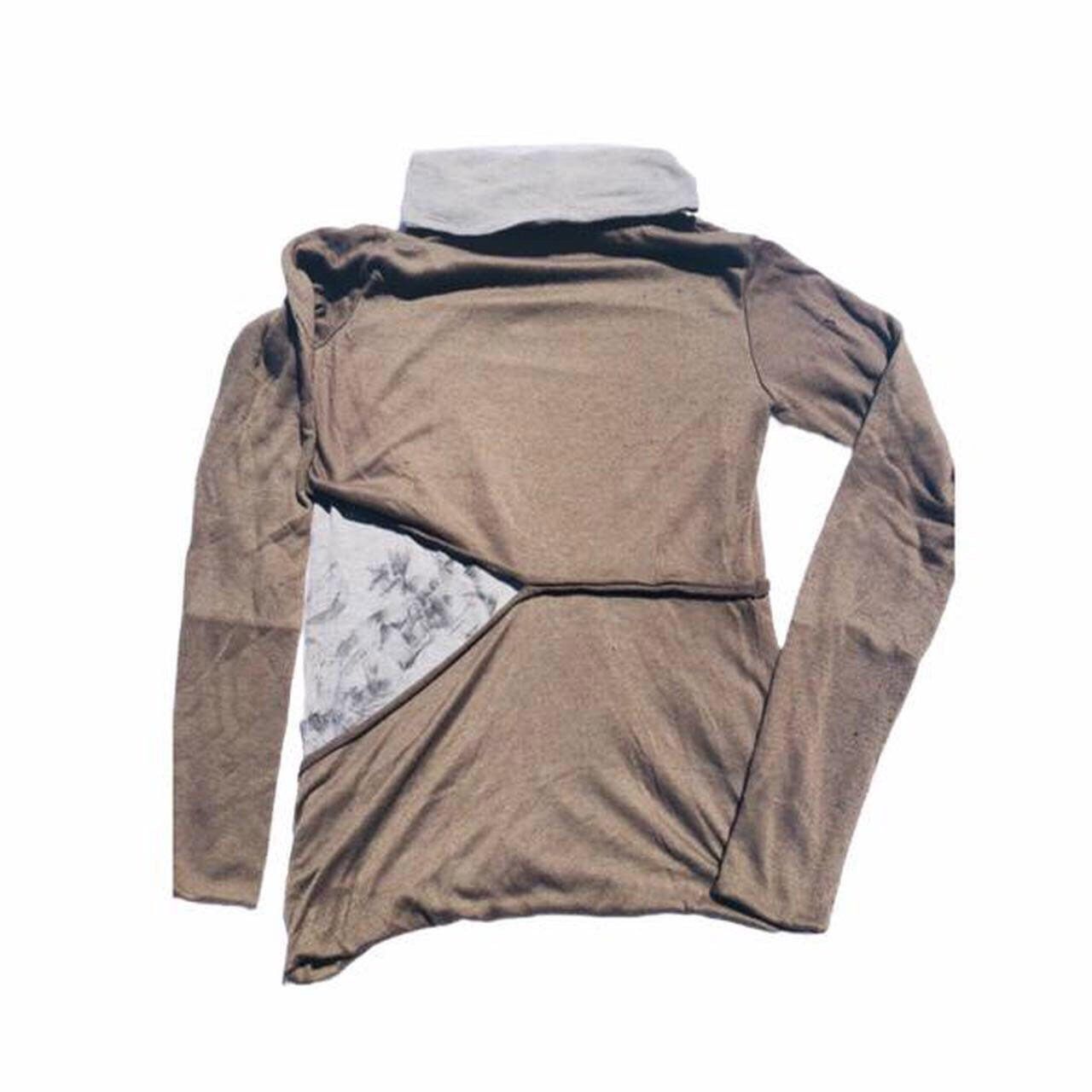 Cop Copine The Cop Copine Cut Out Double Top Beige Size ONE SIZE - 3 Thumbnail