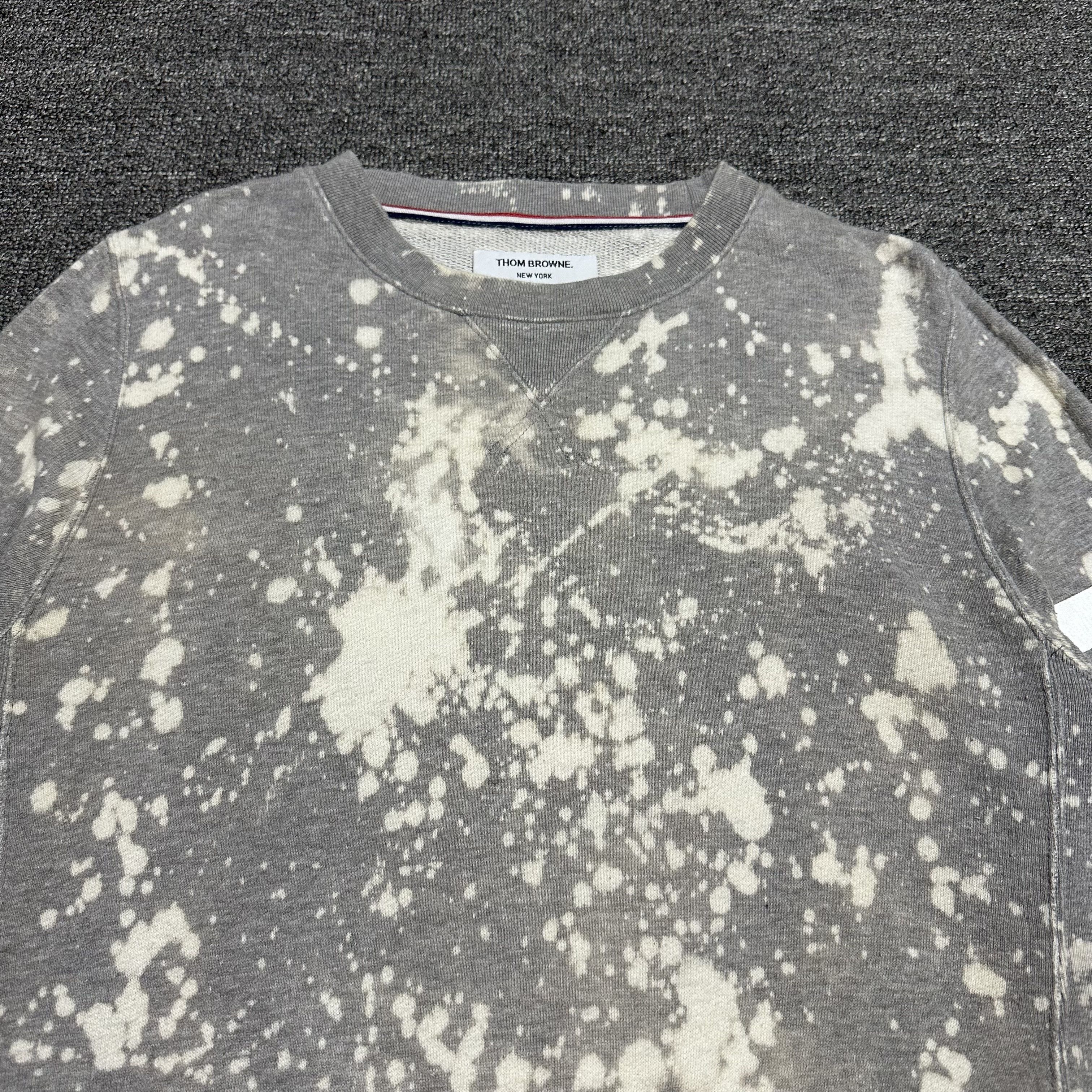 Thom Browne Thom Browne bleach Crewneck Size US M / EU 48-50 / 2 - 2 Thumbnail