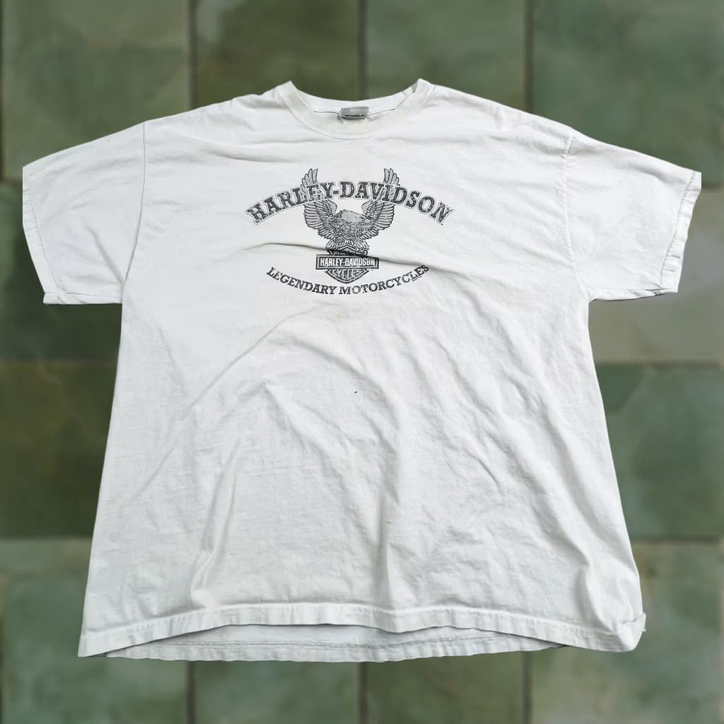 Harley Davidson Harley-Davidson Shirt Mens 2XL White Spartanburg SC Graphic Tee 2007 Biker Size US XXL / EU 58 / 5 - 1 Thumbnail