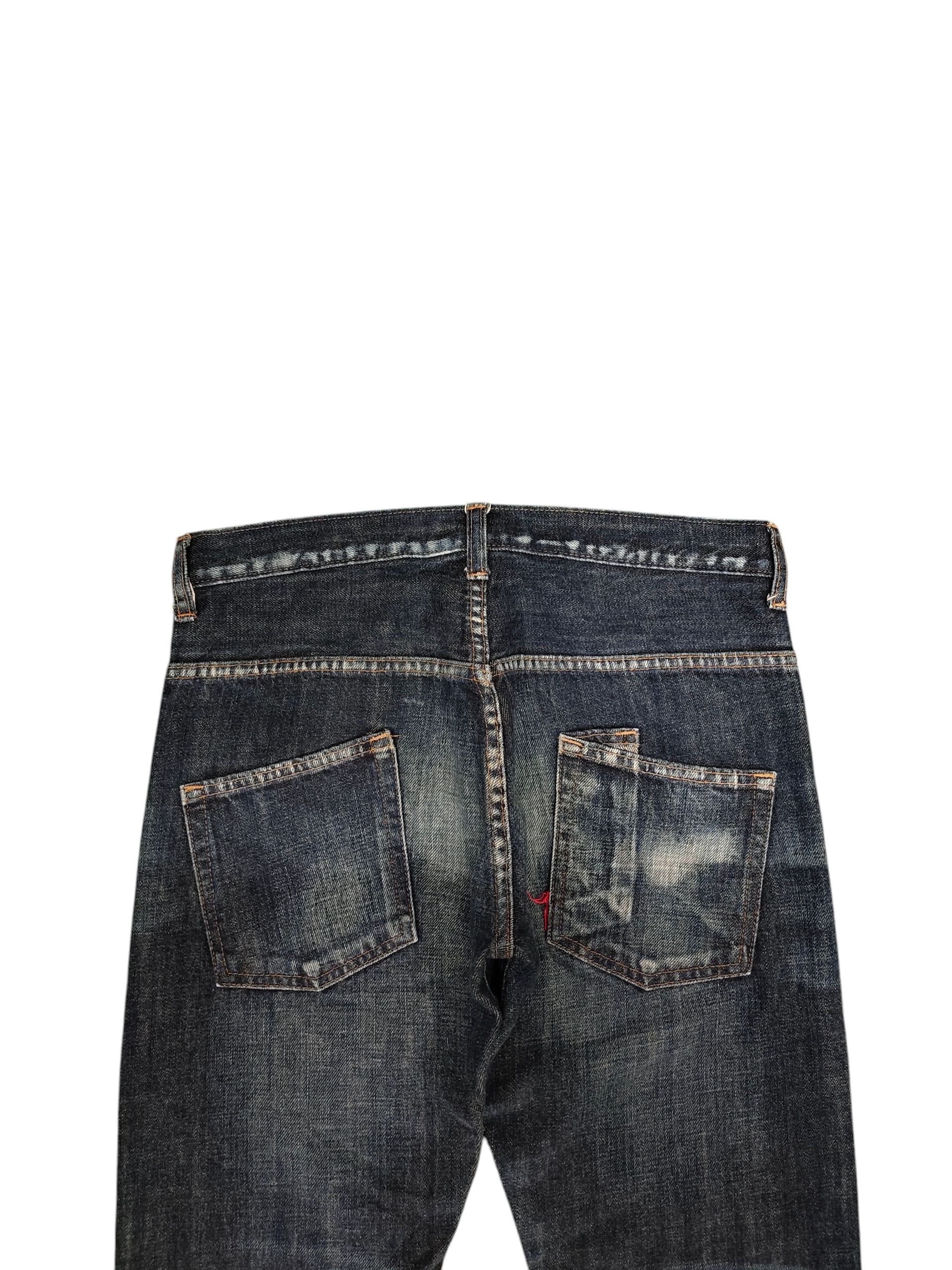 Hysteric Glamour × Undercover Vintage Rna Japan Clawmark Distress Denim Jeans Size US 29 - 9 Thumbnail