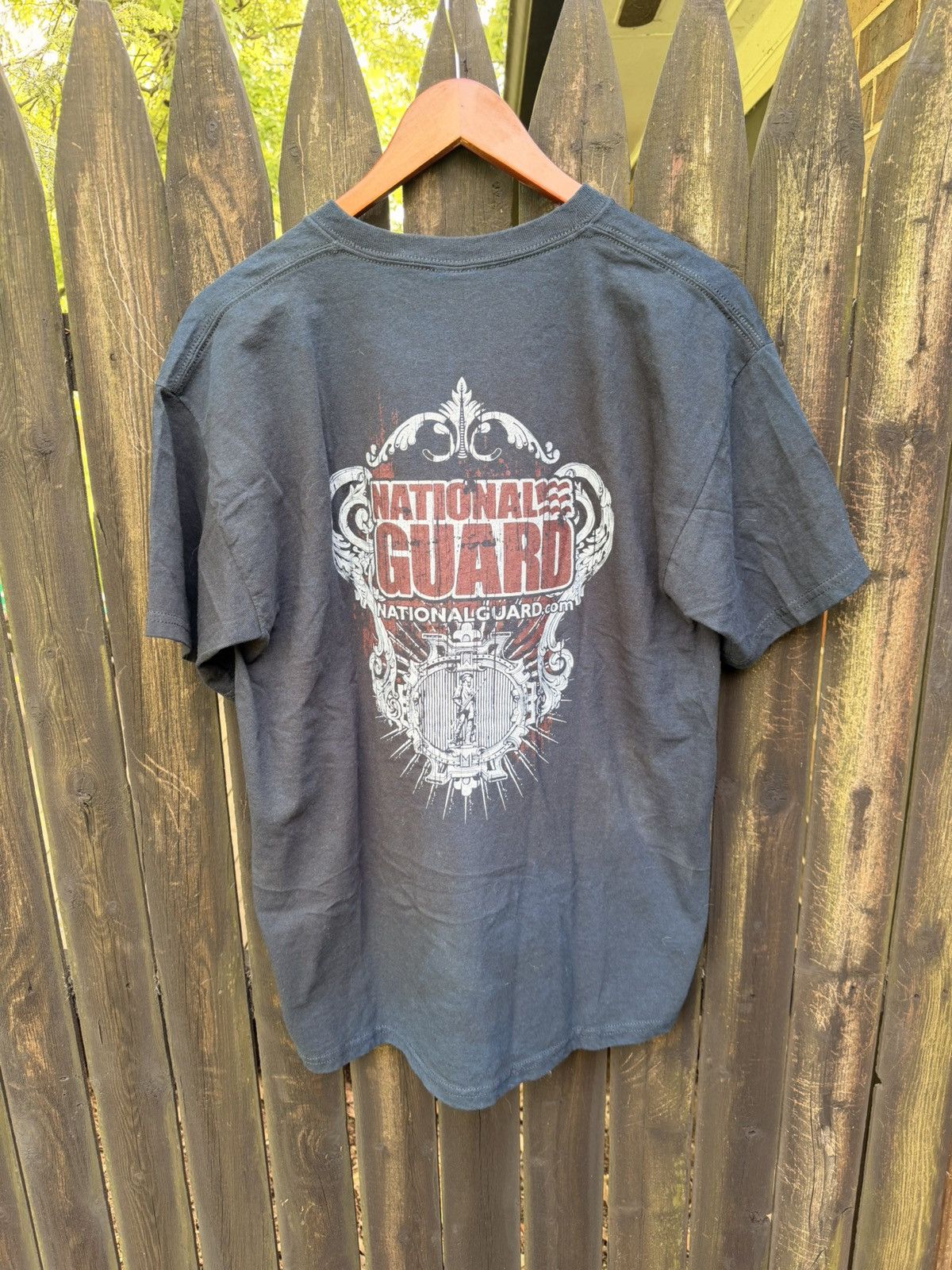 Vintage VTG National Guard tee Size Large Size US L / EU 52-54 / 3 - 5 Thumbnail