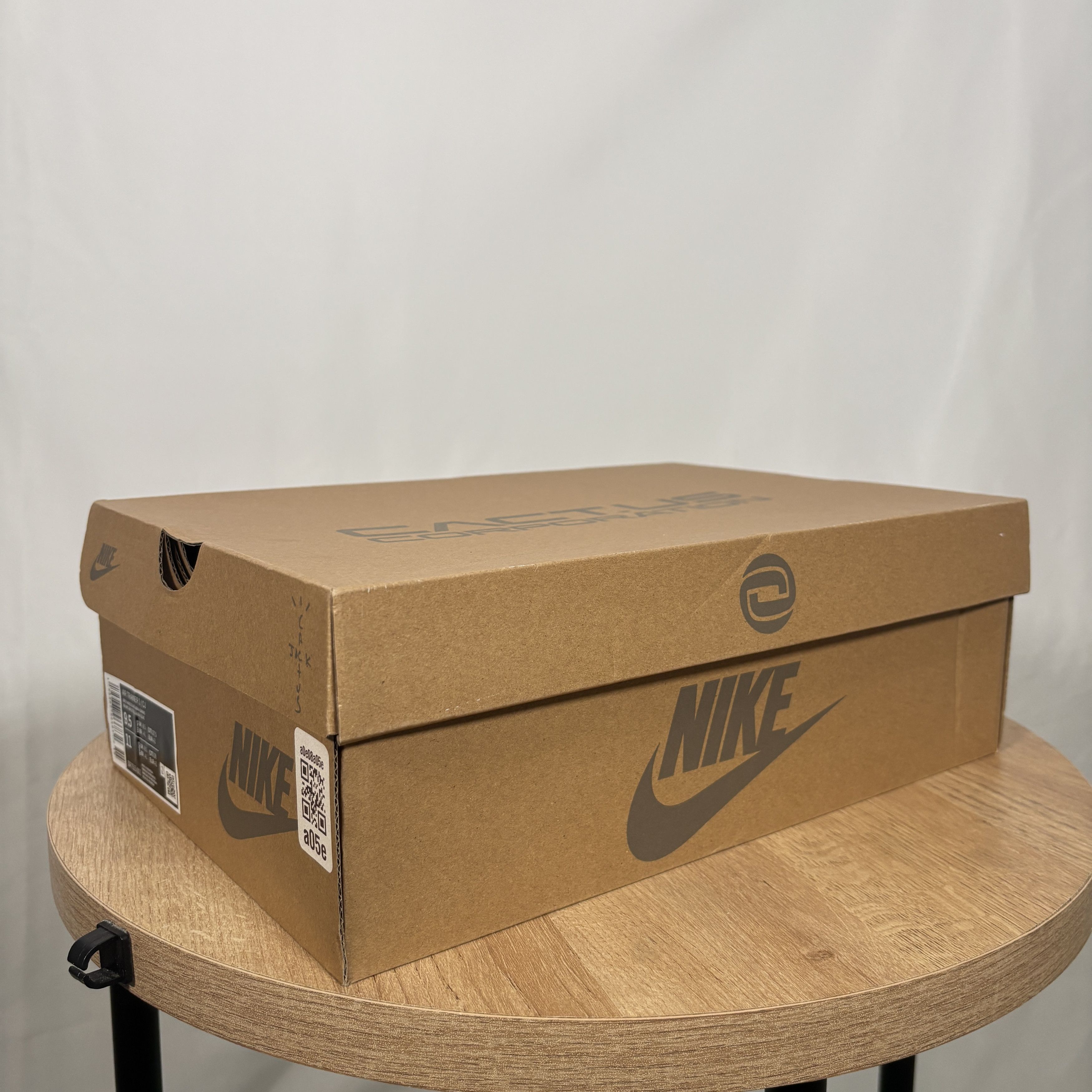 Nike × Travis Scott Travis Scott x Nike Air Trainer 1 SP Grey Haze DS 10M Size US 9.5 / EU 42-43 - 9 Thumbnail