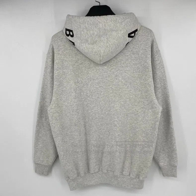 Balenciaga Balenciaga Gray hat letter hoodie Size US XS / EU 42 / 0 - 1 Thumbnail