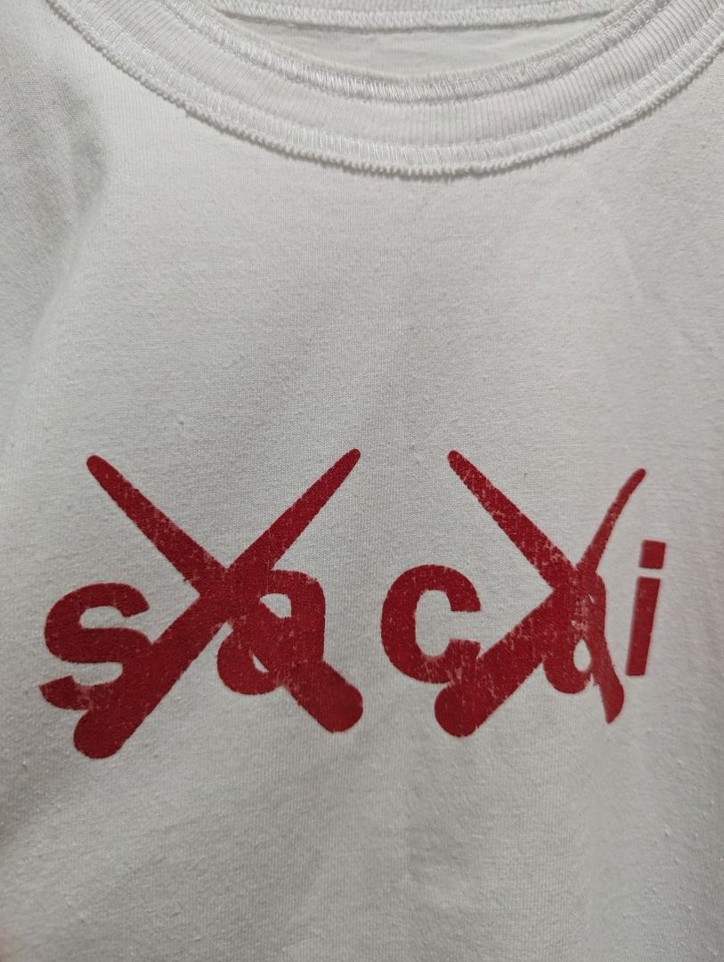 Kaws × Sacai KAWS x Sacai Japan Flock Print T-shirt Size US M / EU 48-50 / 2 - 6 Thumbnail