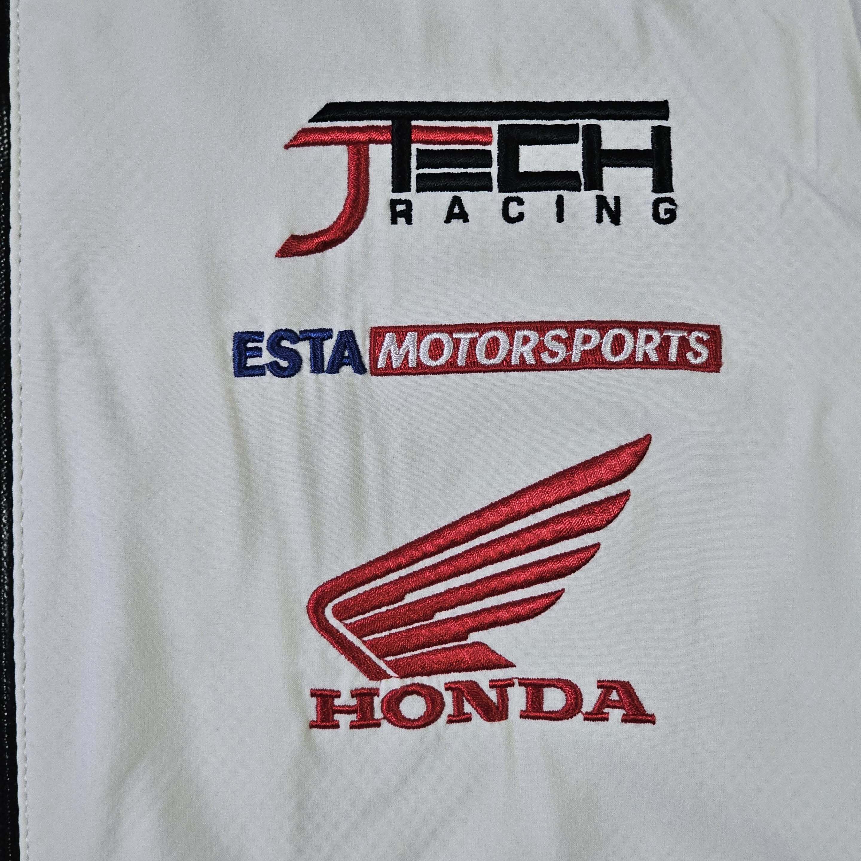 Vintage Honda Vintage 90s J Tech Racing Jacket Size US M / EU 48-50 / 2 - 4 Thumbnail