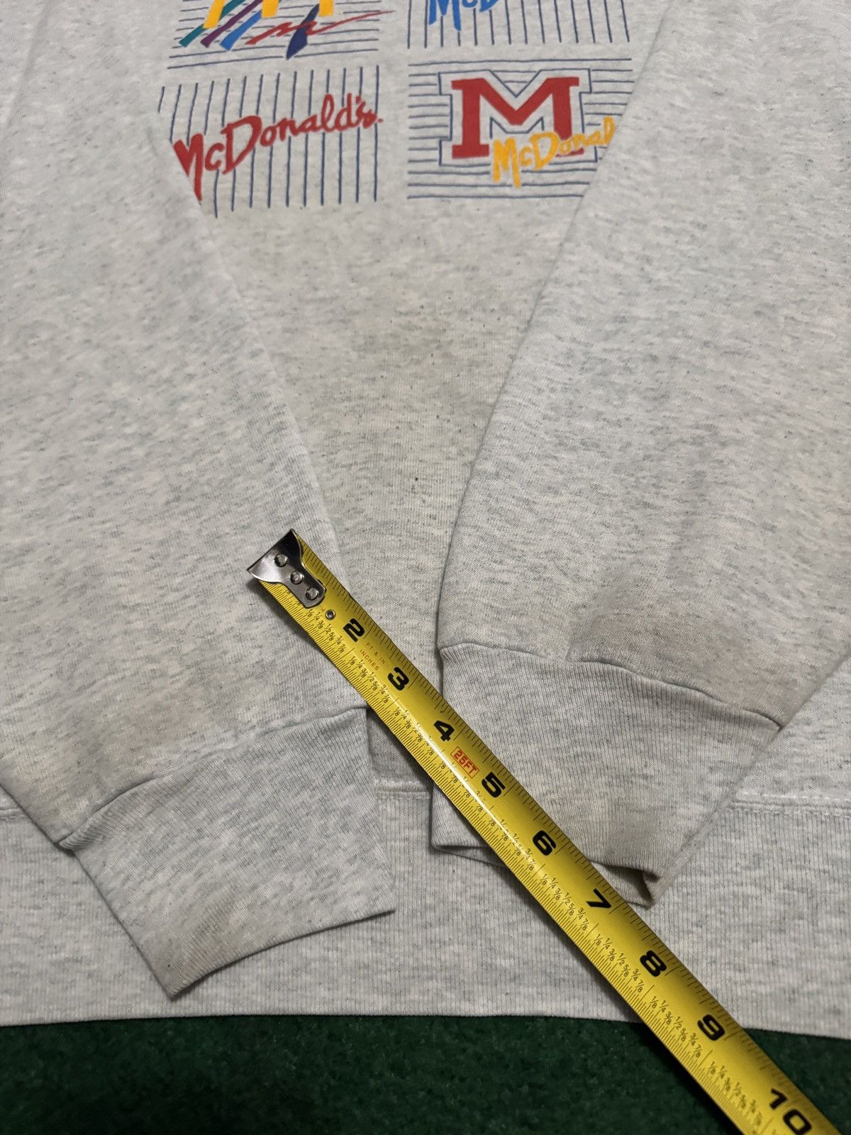 Fruit Of The Loom × Vintage Vintage 90s McDonald’s Fast Food Promo RARE XXL Sweatshirt Size US XXL / EU 58 / 5 - 7 Thumbnail