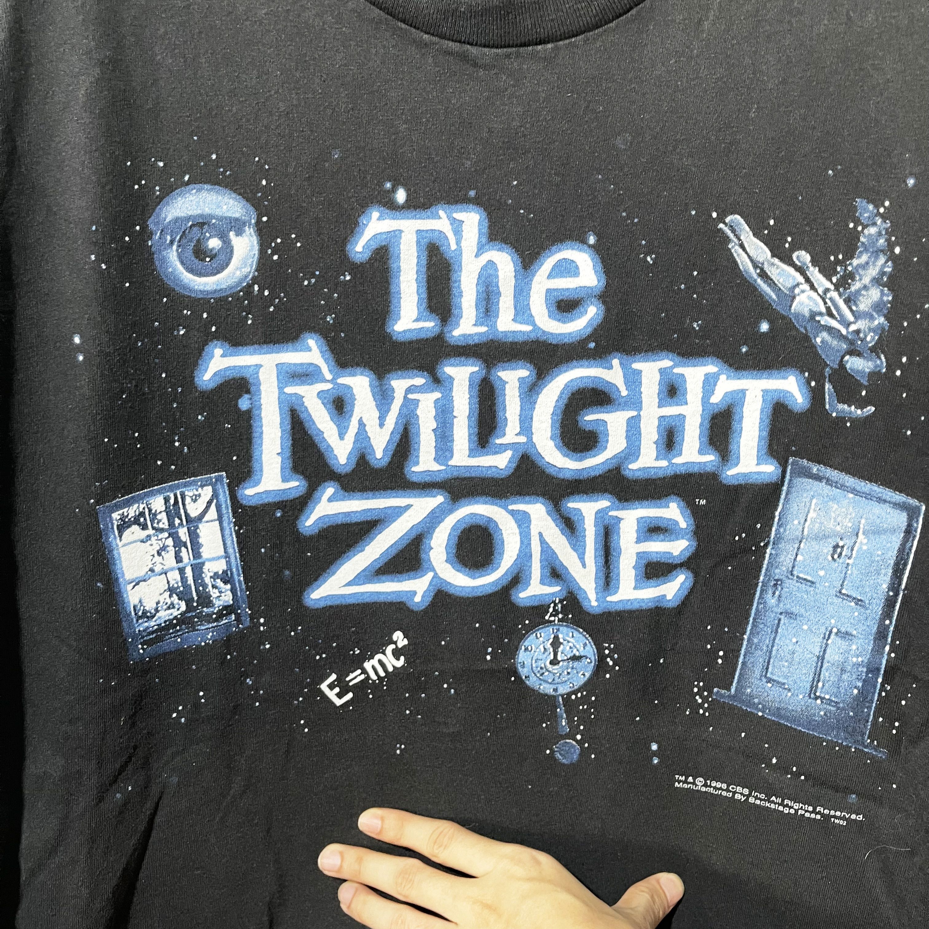 Vintage Vintage 1996 The Twilight Zone Shirt Size US XL / EU 56 / 4 - 2 Thumbnail