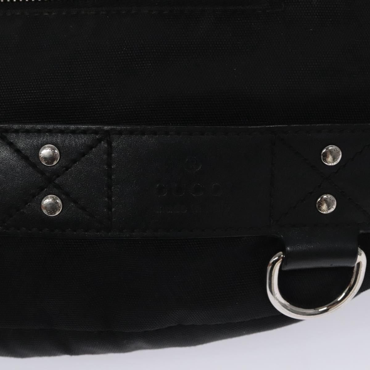 Gucci GUCCI Web Sherry Line Shoulder Bag Nylon Silver Black Red Size ONE SIZE - 16 Thumbnail