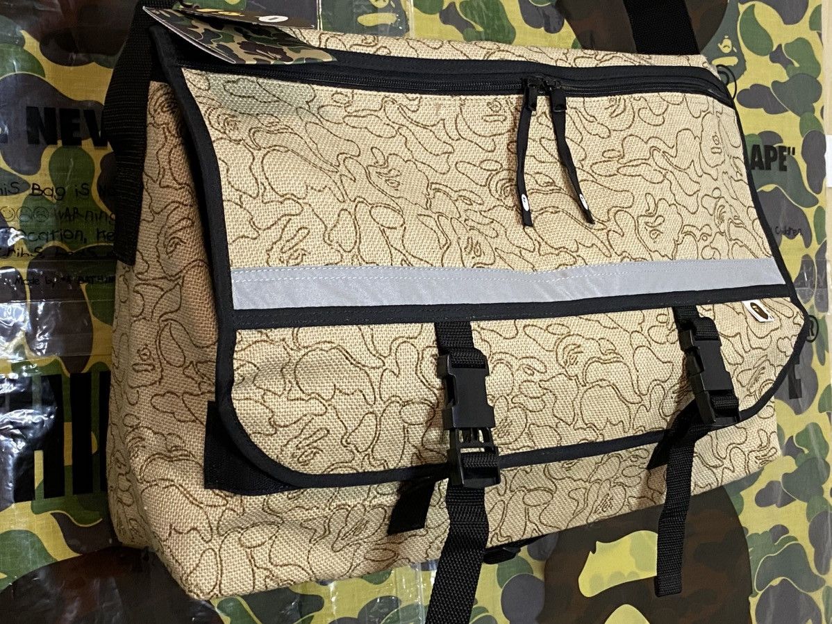 Bape Bape Neon Camo Hemp Bag Size ONE SIZE - 3 Thumbnail