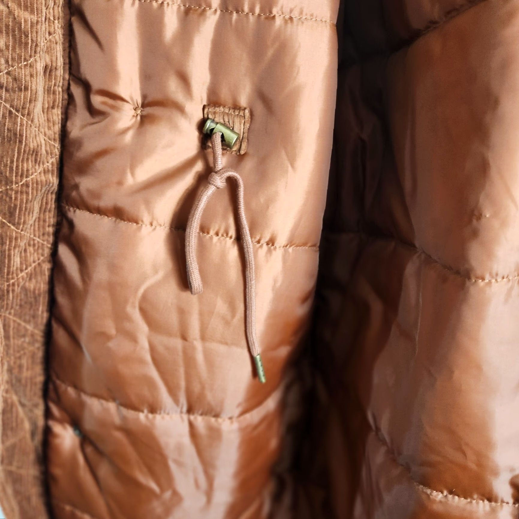 American Eagle Outfitters American Eagle Womens |XS| Rust Orange Corduroy Hooded Parka Jacket Coat Size XS / US 0-2 / IT 36-38 - 7 Thumbnail