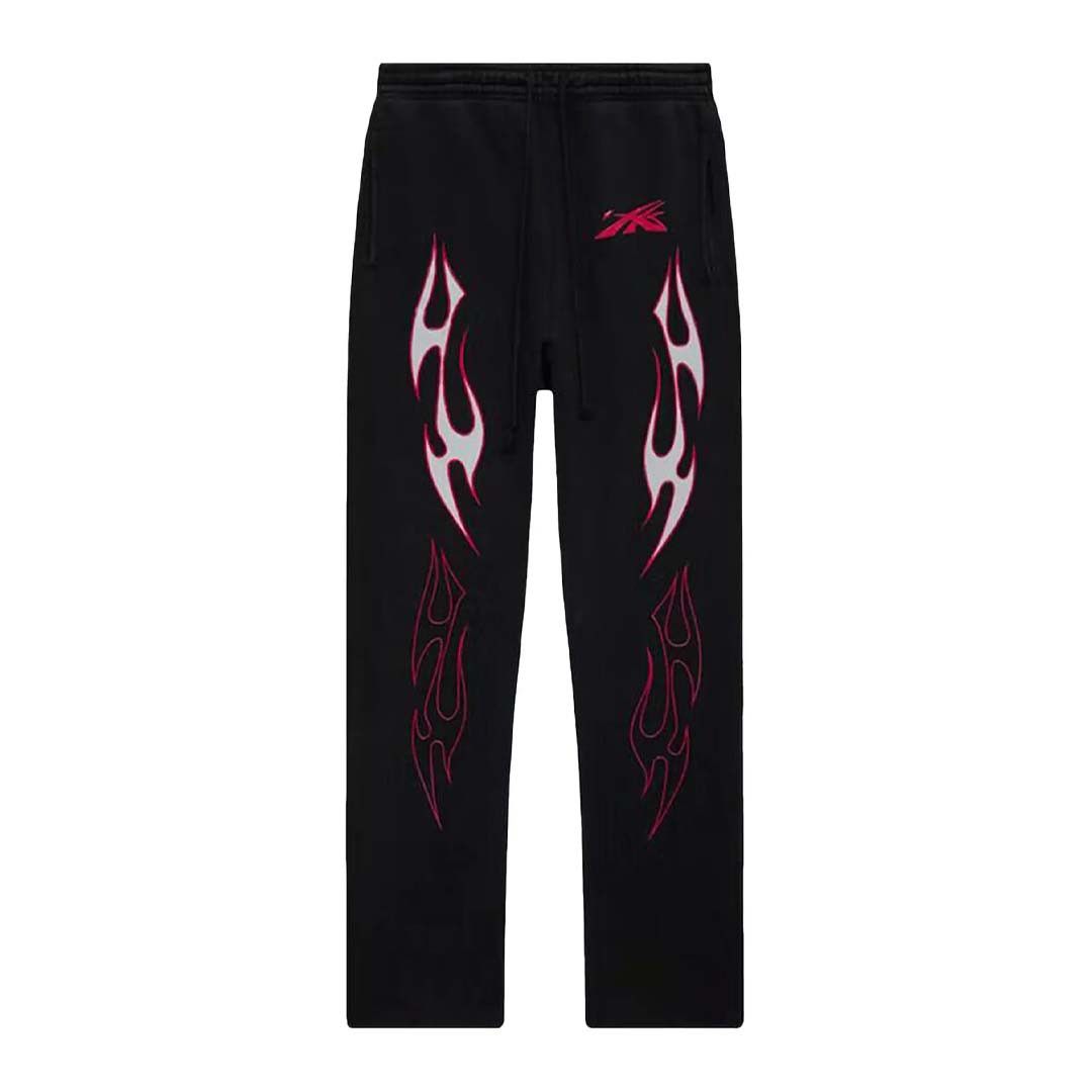HELLSTAR Future Flame Sweatpants 'Black' Size US 38 / EU 54 - 1 Preview