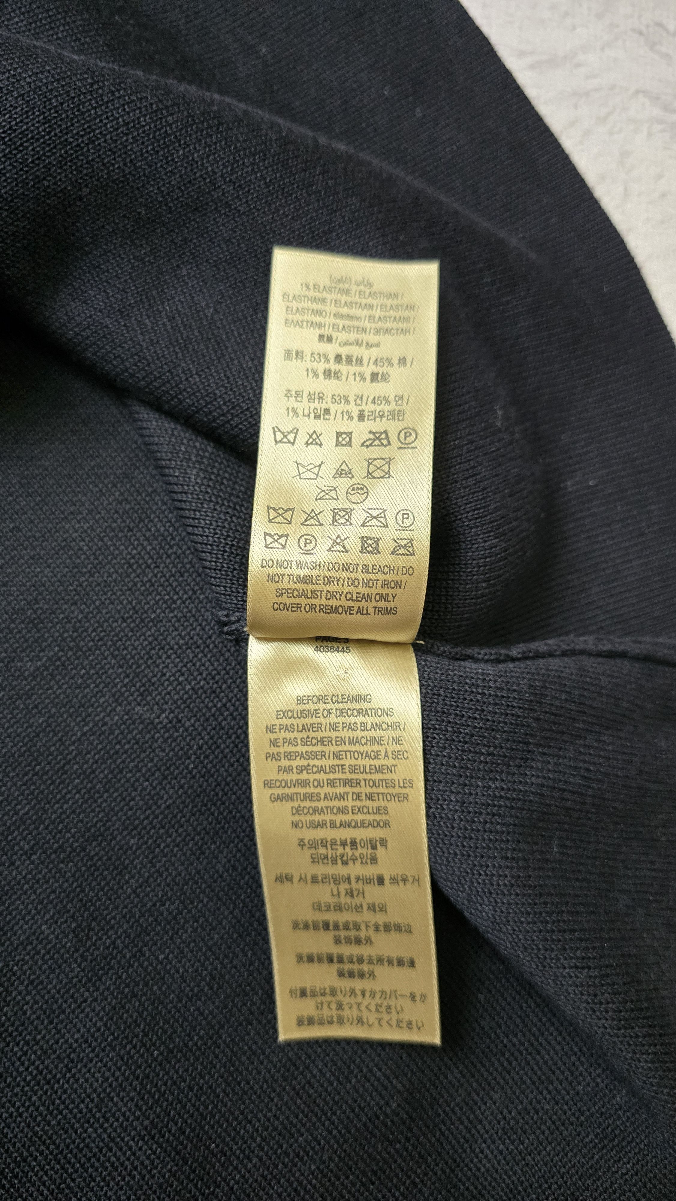 Burberry Burberry England Military Knit Dress Gold Button Silk Blend Size M / US 6-8 / IT 42-44 - 16 Thumbnail