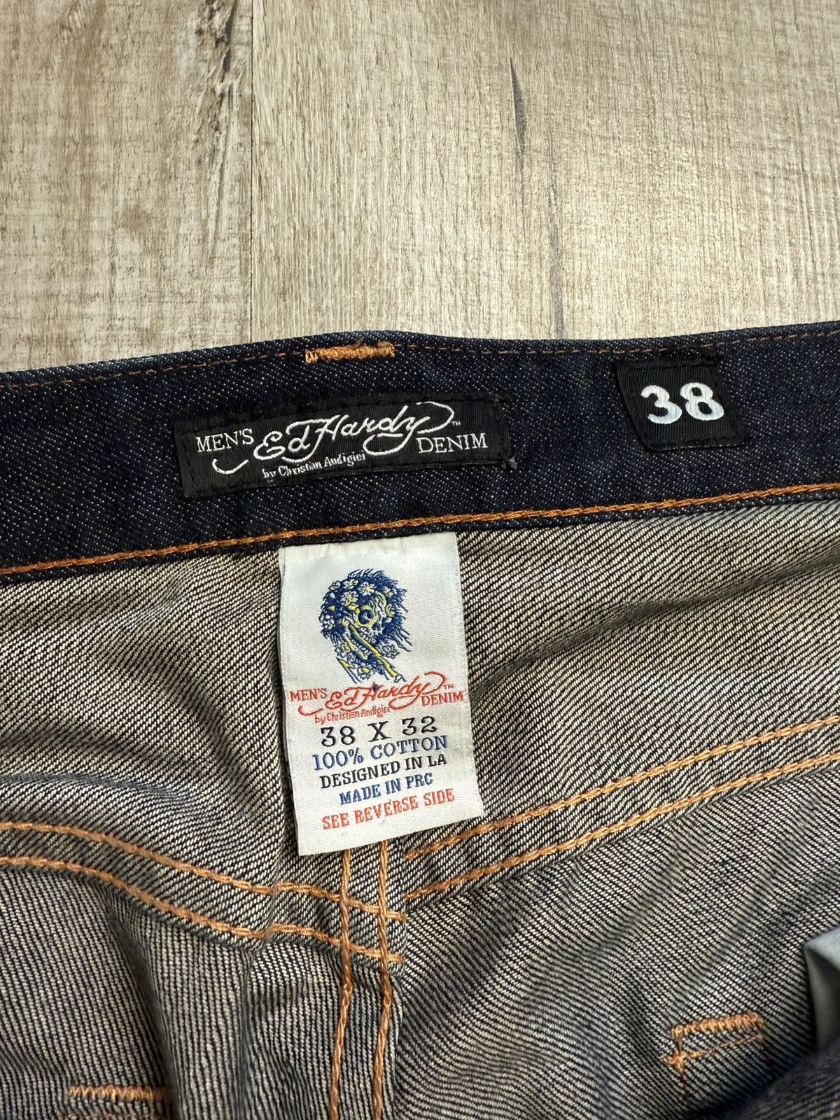 Ed Hardy Vintage Ed Hardy Jeans by Christian Audigier Pants Size US 38 / EU 54 - 19 Thumbnail