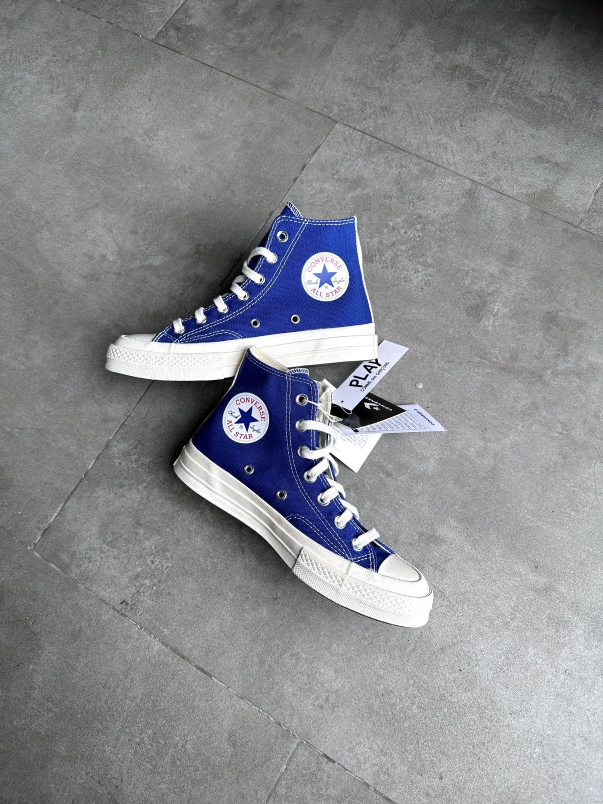 Comme des Garcons PLAY × Converse CDG PLAY x CONVERSE HI CHUCK TAILOR 70 Size US 7 / IT 37 - 5 Thumbnail