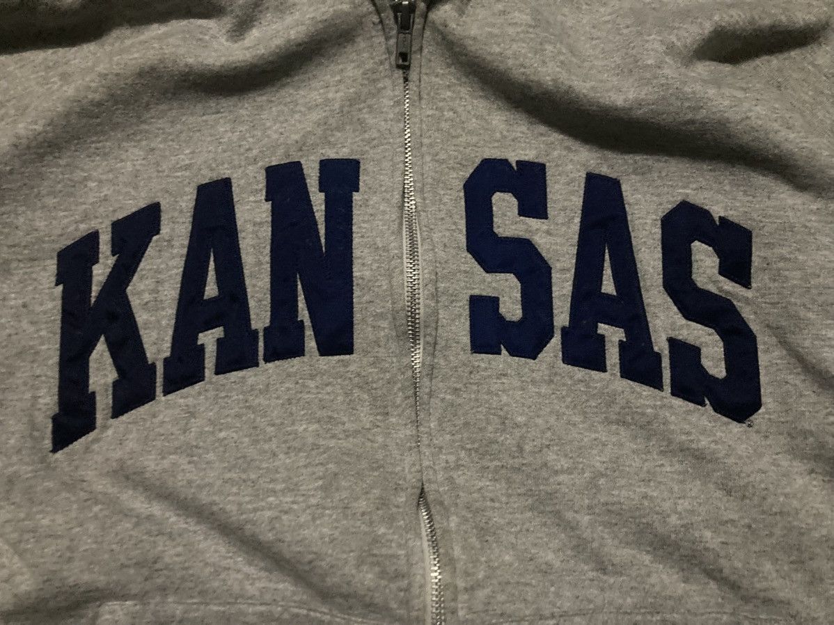 Champion Vintage Champion Kansas Sweater Hoodie Size US L / EU 52-54 / 3 - 3 Thumbnail