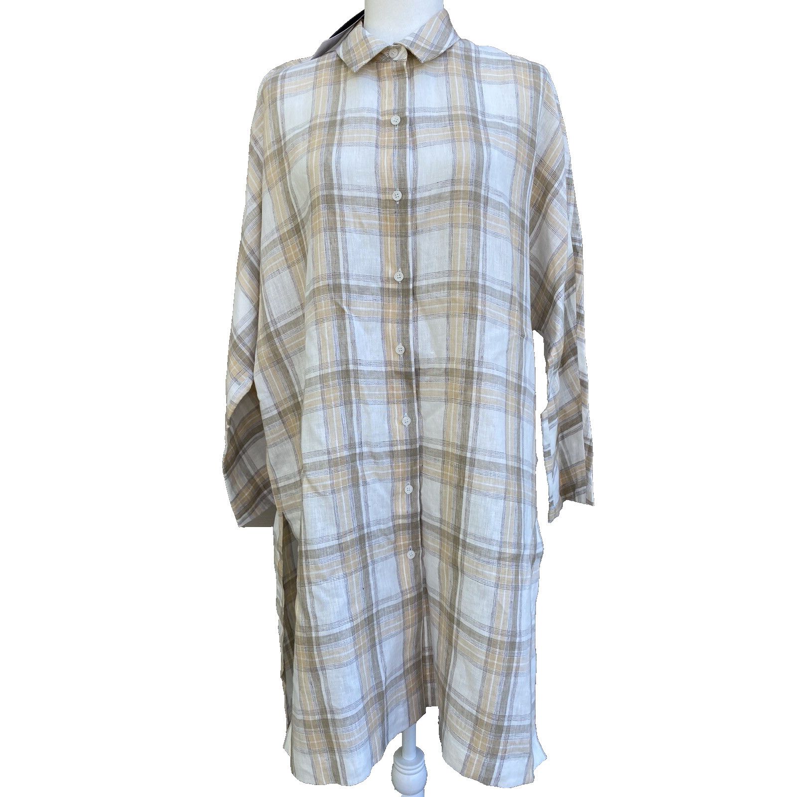 Lafayette 148 Lafayette 148 long shirt dress women Large $448 A003042 Size L / US 10 / IT 46 - 2 Thumbnail