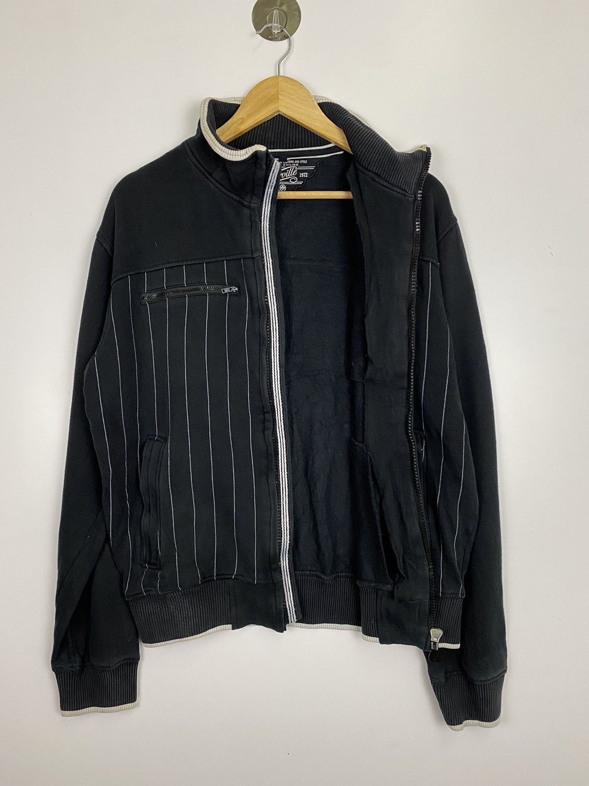 Vintage Vintage Marville Canadian Style Half Zipper Hoodies Size US L / EU 52-54 / 3 - 2 Thumbnail