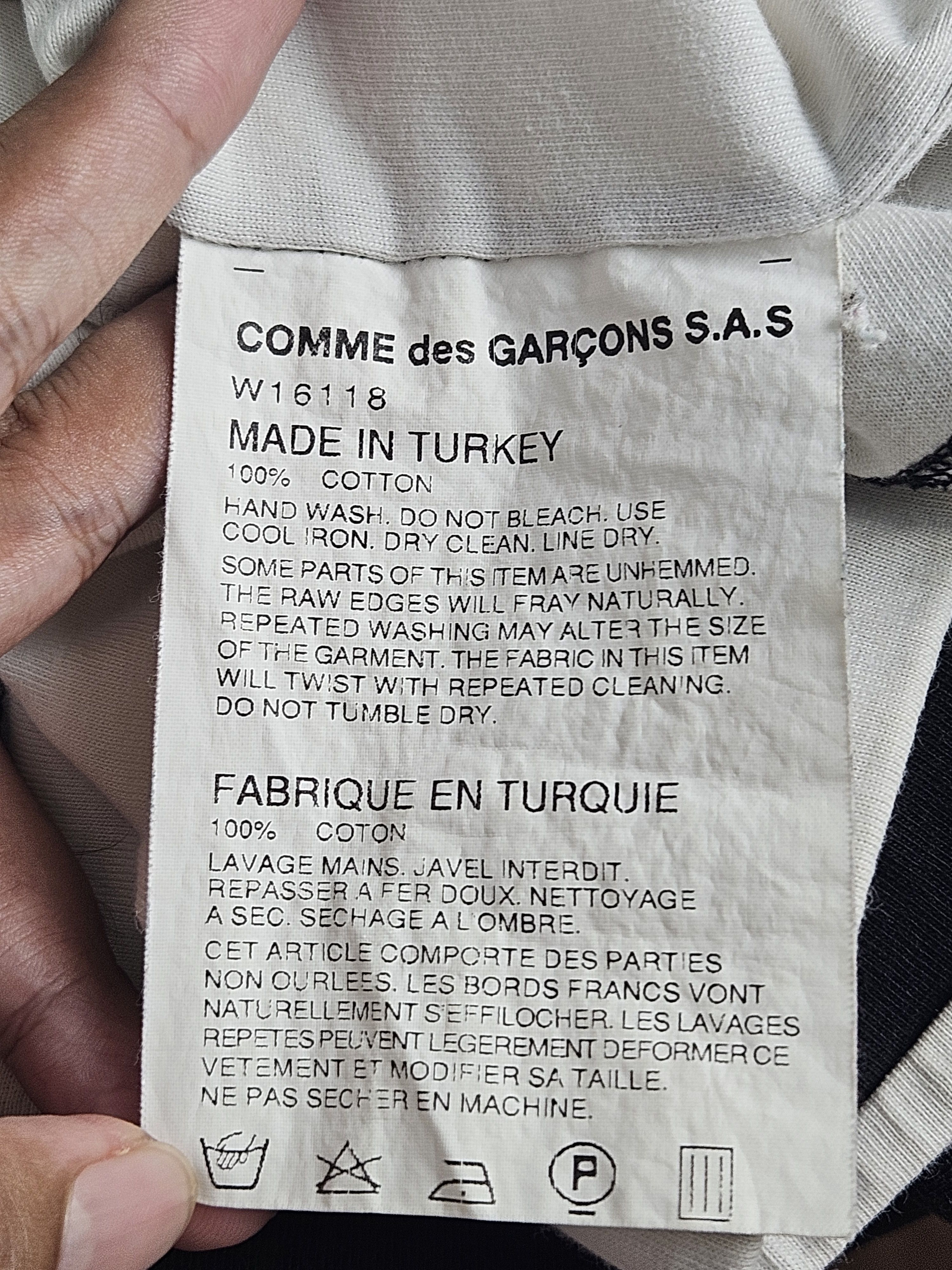 Comme des Garcons Comme des Garcons CDG two tones shirt Size US M / EU 48-50 / 2 - 5 Thumbnail