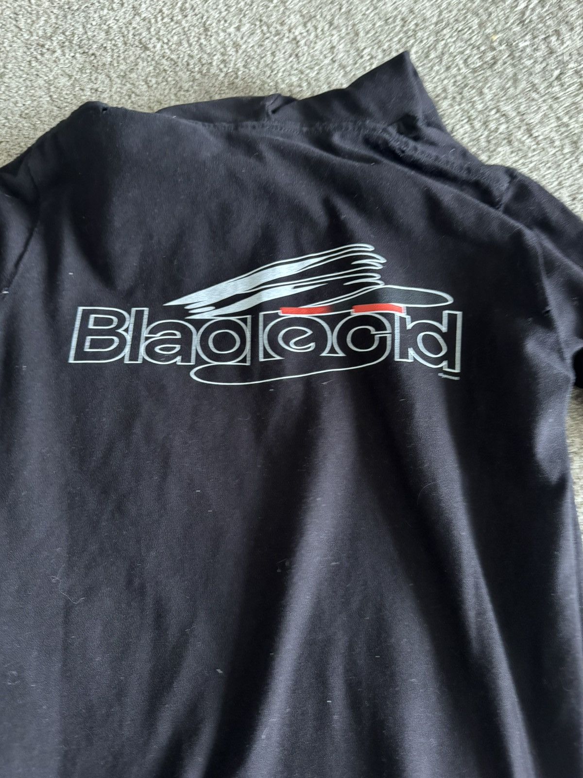 Balenciaga NEW Balenciaga Black Logo Distressed Women’s Hoodie Size S Size S / US 4 / IT 40 - 9 Thumbnail