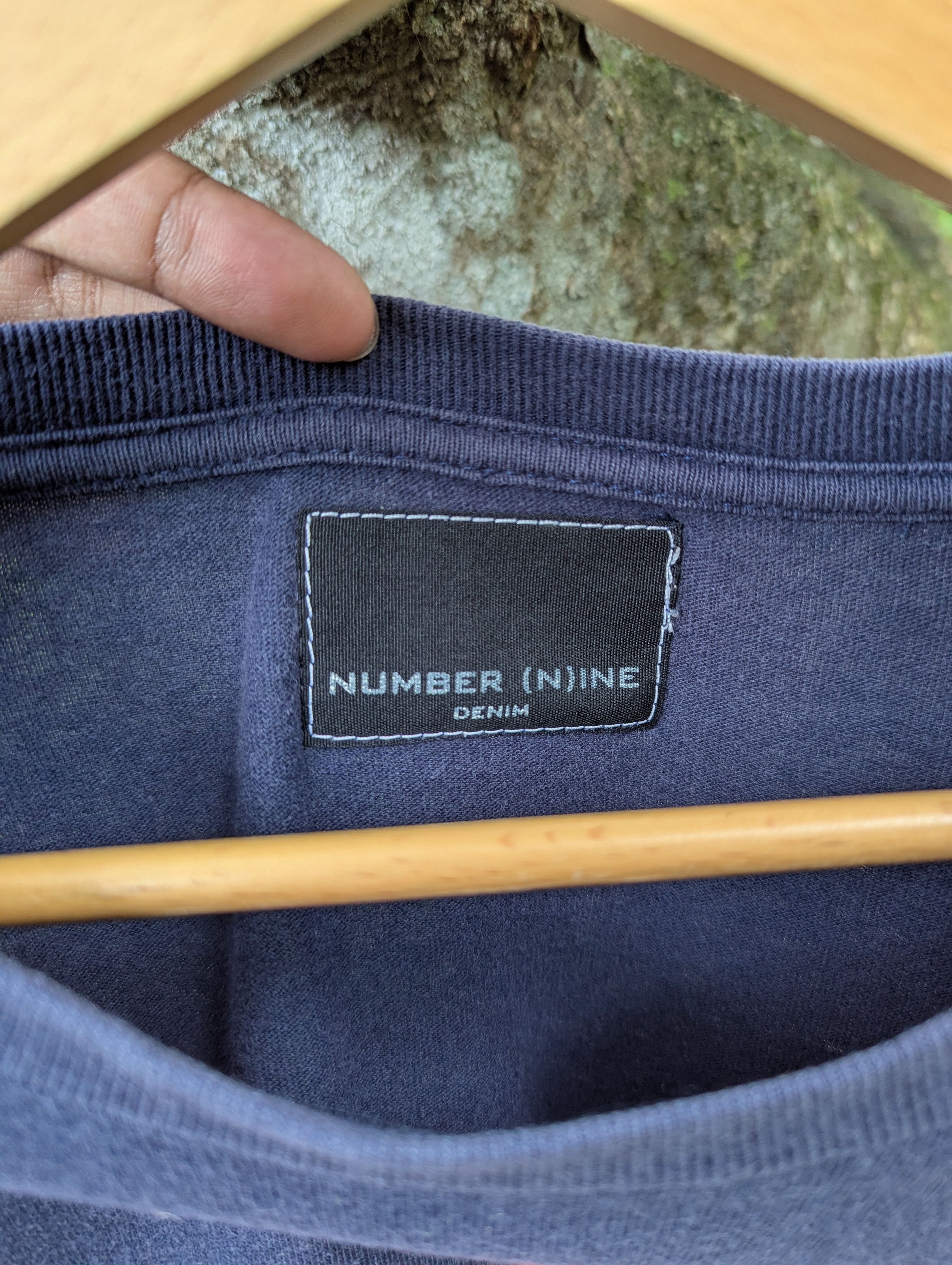 Number (N)ine NUMBER (N)INE Box Logo T-Shirt Faded Size US L / EU 52-54 / 3 - 3 Thumbnail