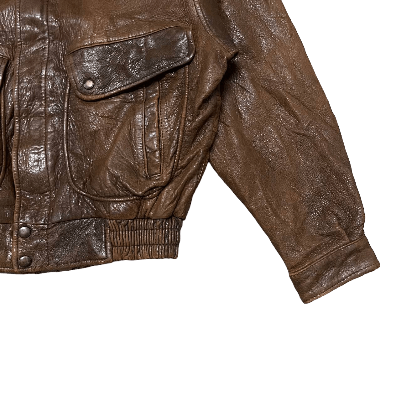 Leather Vintage Skelly Leather Jacket Size US M / EU 48-50 / 2 - 4 Thumbnail
