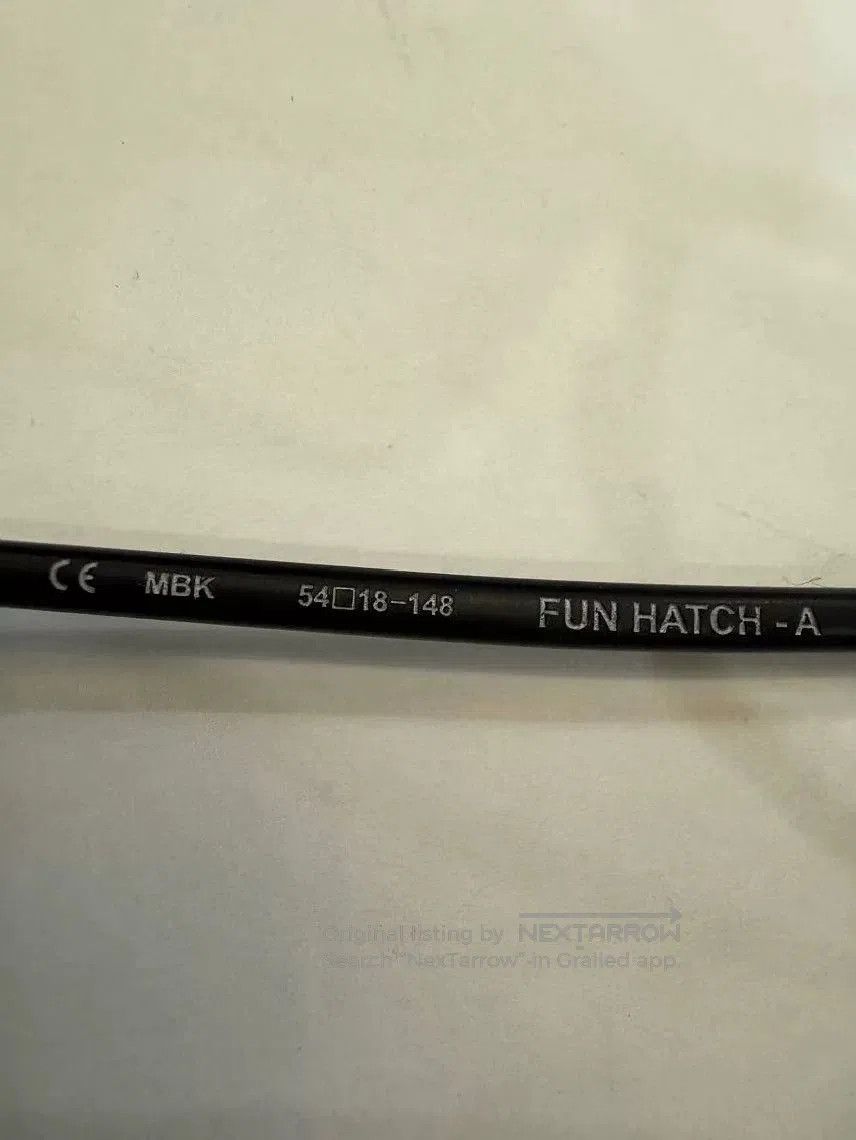 Chrome Hearts Chrome Hearts Cross Design Glasses. Size ONE SIZE - 6 Thumbnail