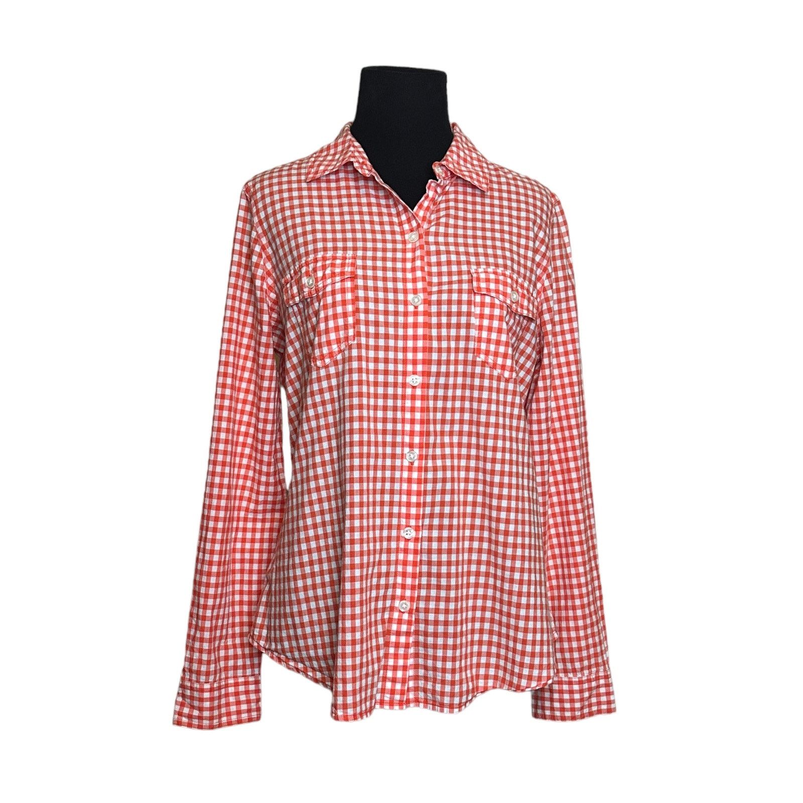 Old Navy Old Navy gingham long sleeves buttoned casual shirt size M Size M / US 6-8 / IT 42-44 - 8 Thumbnail
