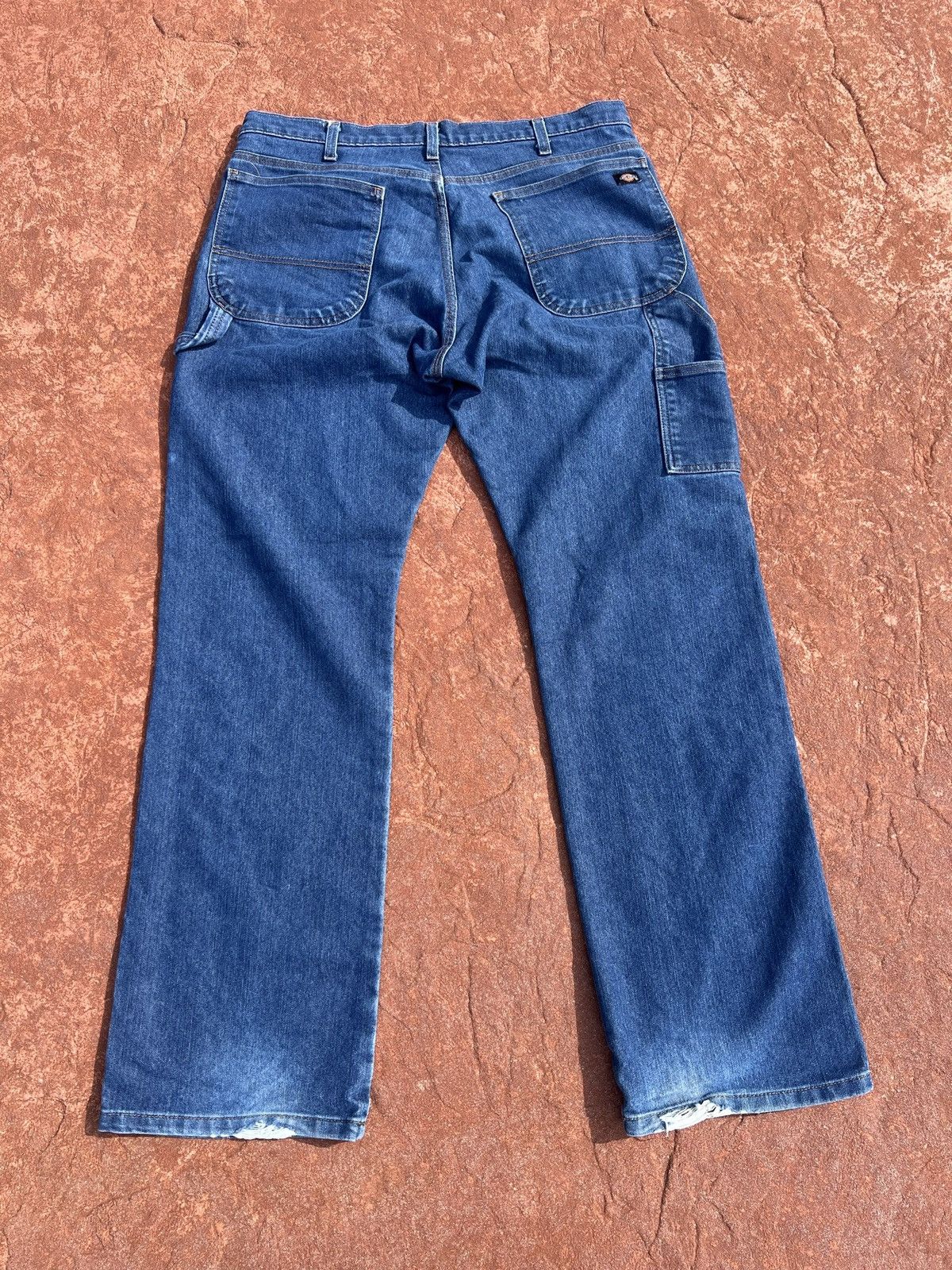 Dickies Vintage 90’s Dickies Work Wear Carpenter Denim Jeans Size US 34 / EU 50 - 2 Thumbnail