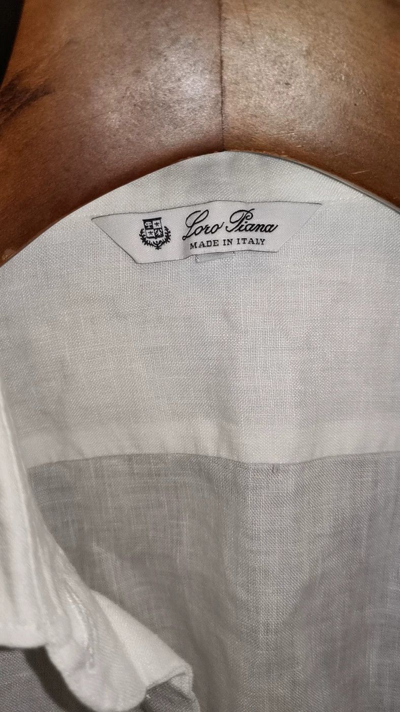 Loro Piana LORO PIANA Cotton shirt Size XS / US 0-2 / IT 36-38 - 2 Thumbnail