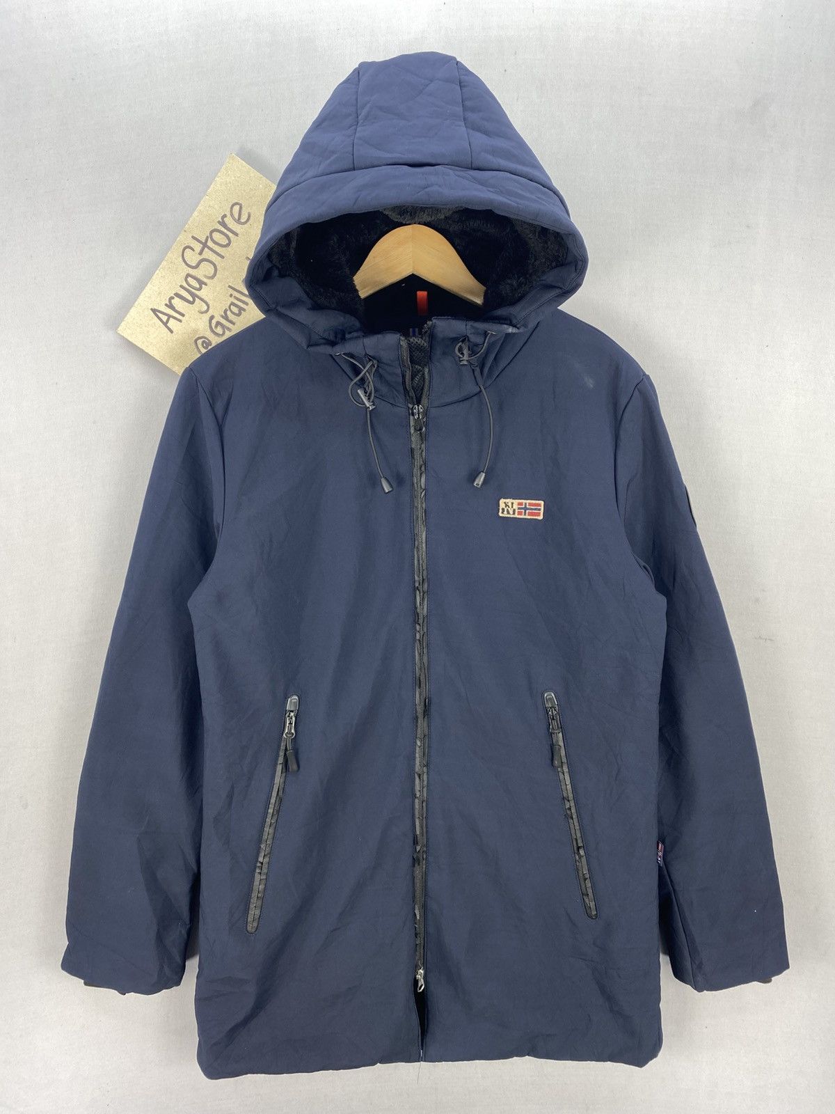 Napapijri Napapijri Gorpcore Windbreaker Fleece Lining Jacket Size US M / EU 48-50 / 2 - 1 Thumbnail